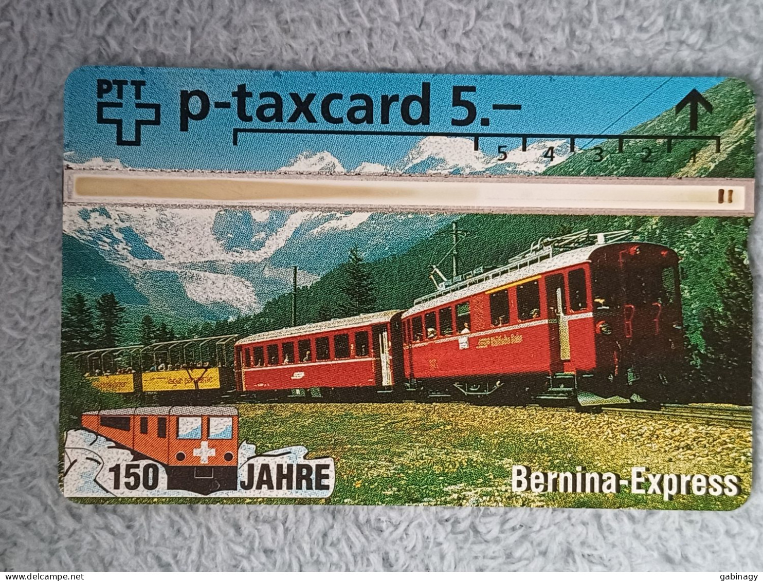 SWITZERLAND - KP-SR-1D - 150 Jahre Eisenbahn - Bernina Express - TRAIN - 2.000EX. - Switzerland
