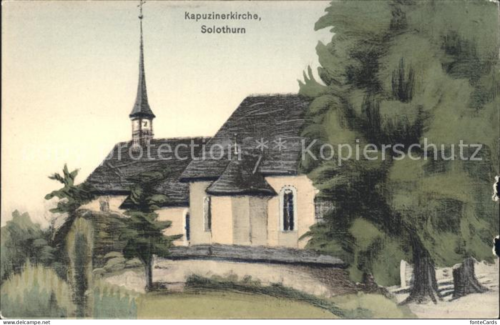 11836944 Solothurn Kapuzinerkirche Solothurn - Sonstige & Ohne Zuordnung