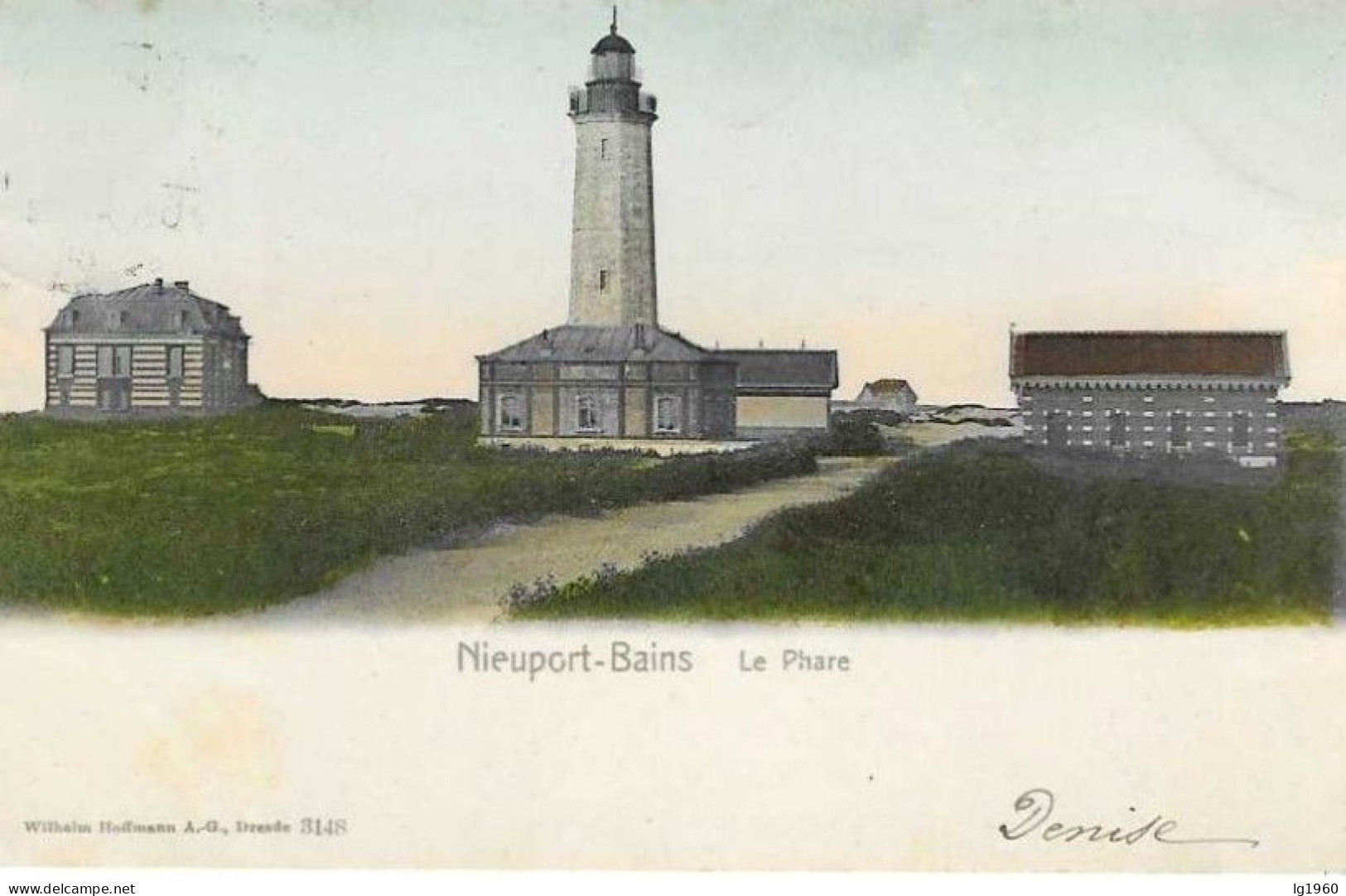 NIEUWPOORT - NIEUPORT-BAINS - Le PHARE - 1903 - Zeer Goede Staat! - Nieuwpoort