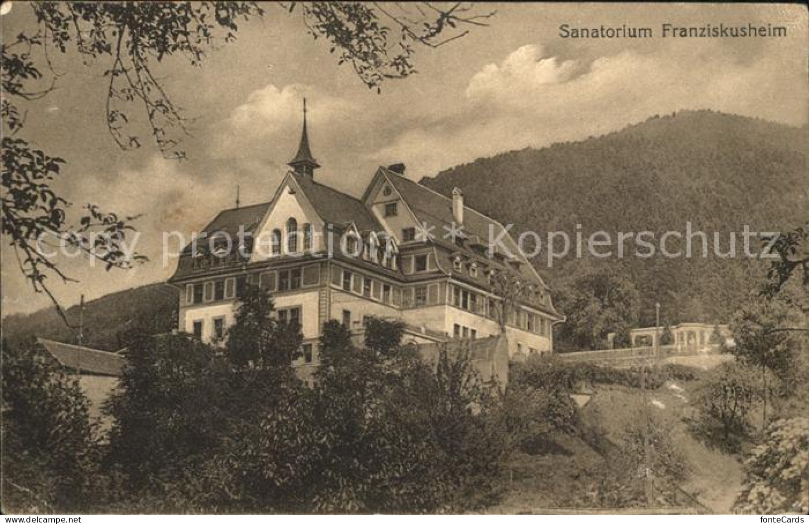 11836852 Zug ZG Sanatorium Franziskusheim Zug ZG - Other & Unclassified