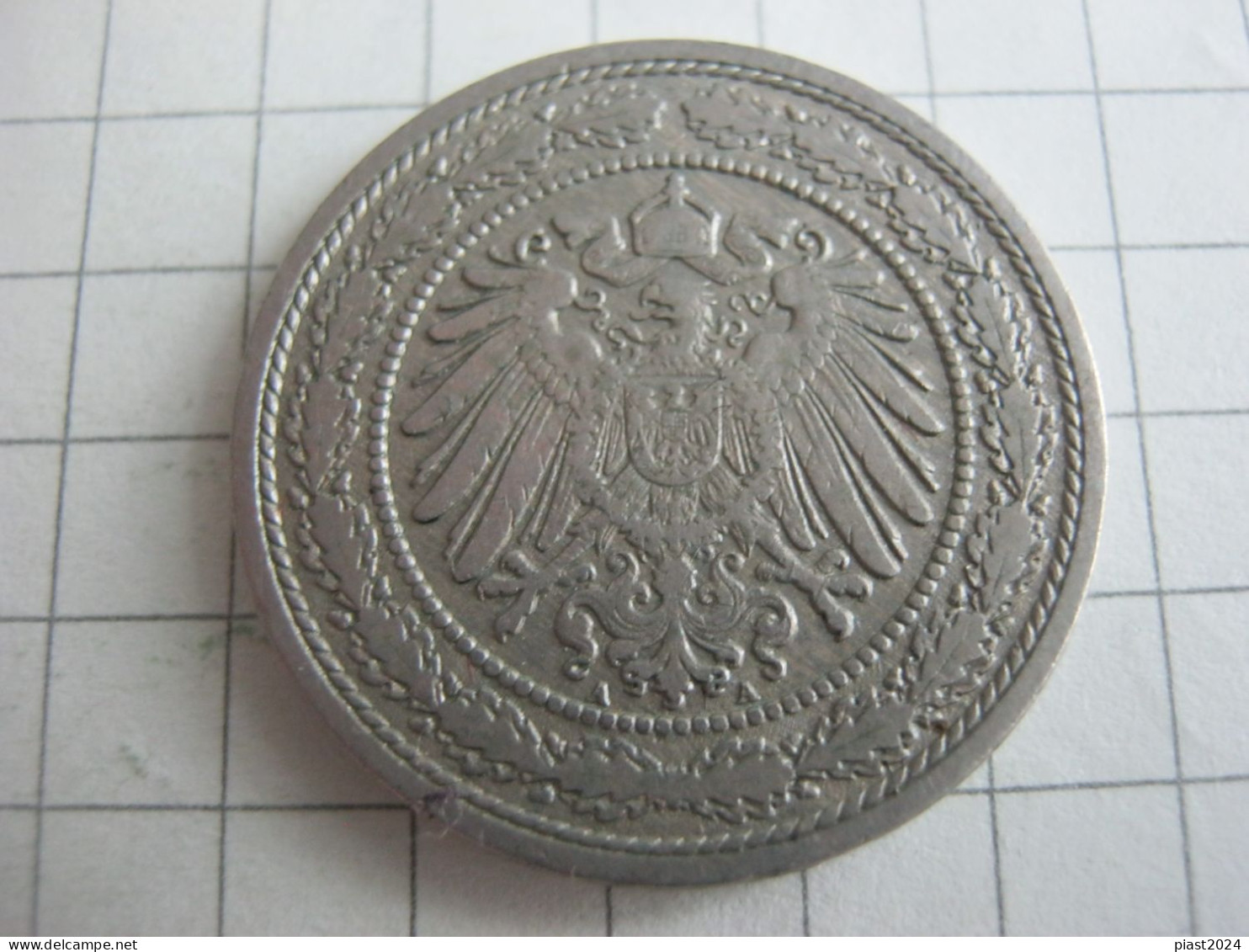 Germany 20 Pfennig 1890 A - 20 Pfennig