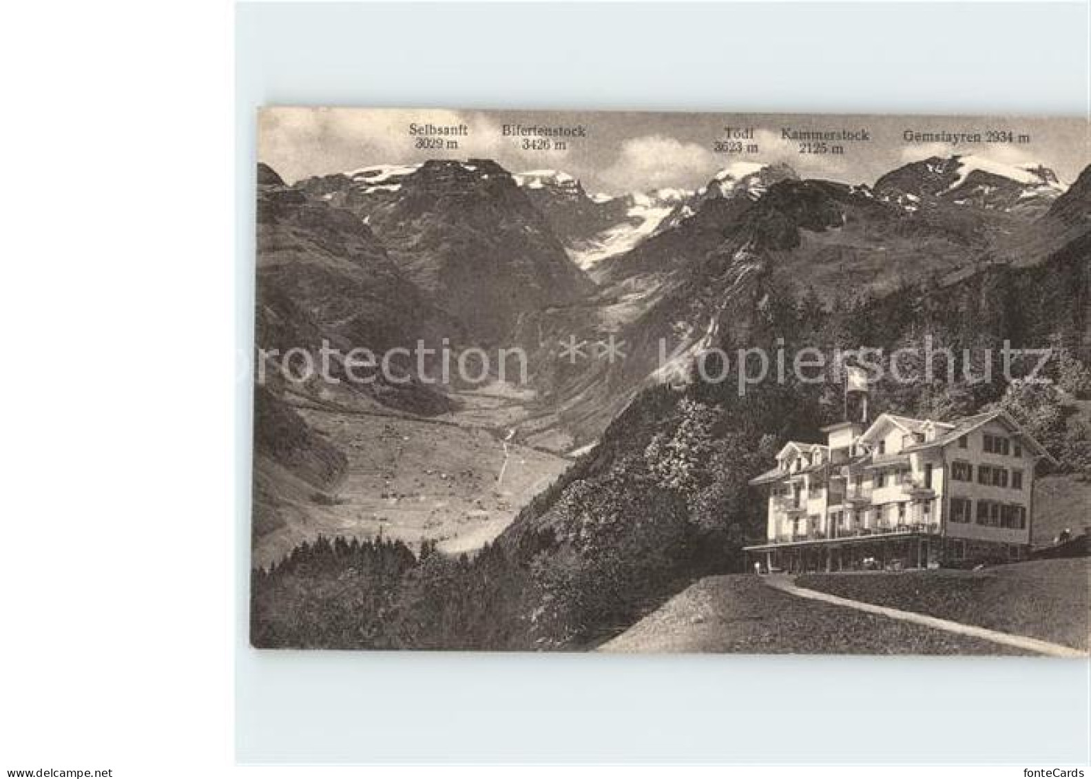 11834340 Braunwald GL Hotel Kurhaus Niederschlacht Braunwald GL - Other & Unclassified