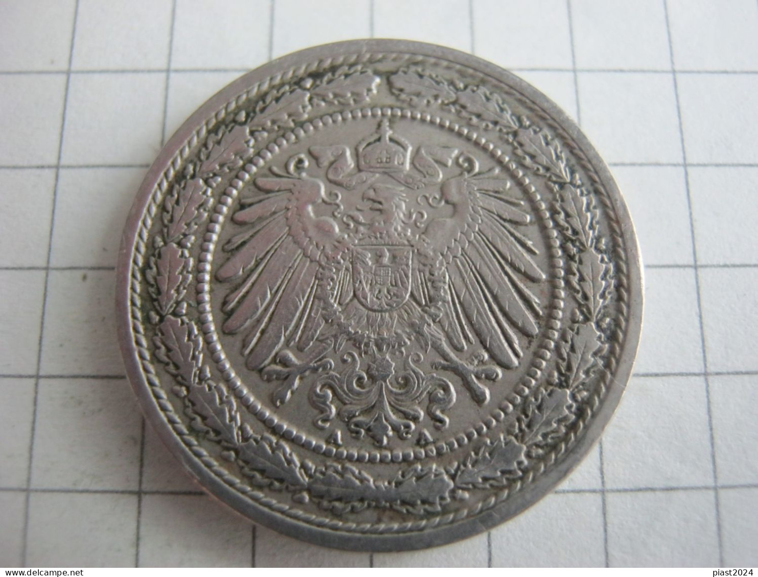 Germany 20 Pfennig 1892 A - 20 Pfennig