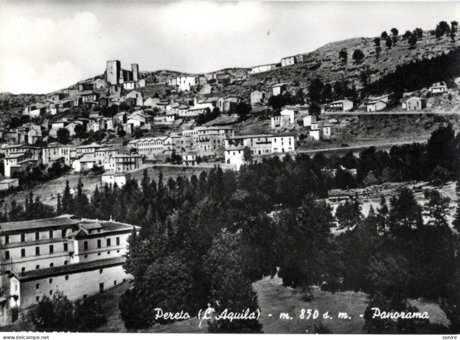 PERETO (L'AQUILA) PANORAMA - ED.VENDETTI - VG FG - C0356 - L'Aquila