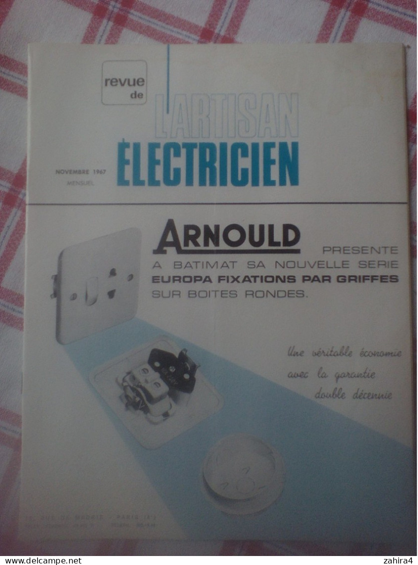 L'artisan électricien Constatation Kergoat Radio-Télé-Electronique Electro-Ménager Protection Instalation Reseaux Altern - Other & Unclassified