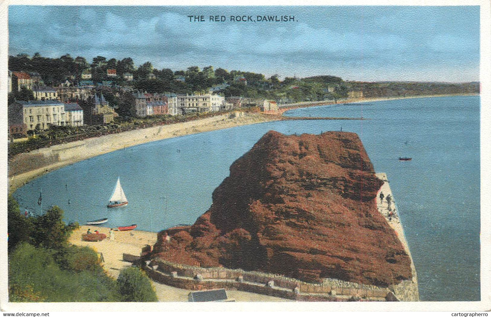 United Kingdom England Dawlish The Red Rock - Sonstige & Ohne Zuordnung