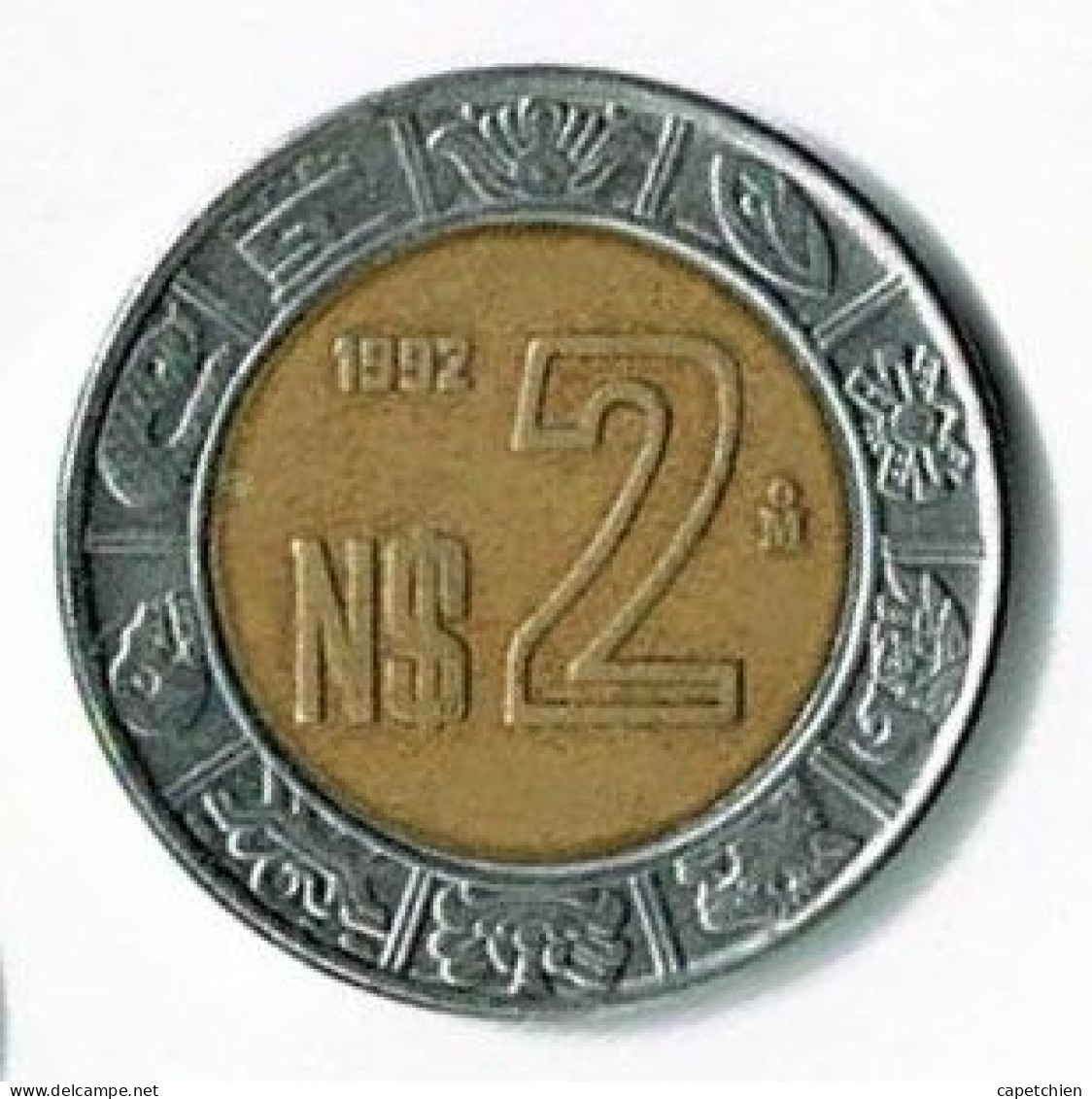 MEXIQUE / 2 PESOS / 1992 - Mexico