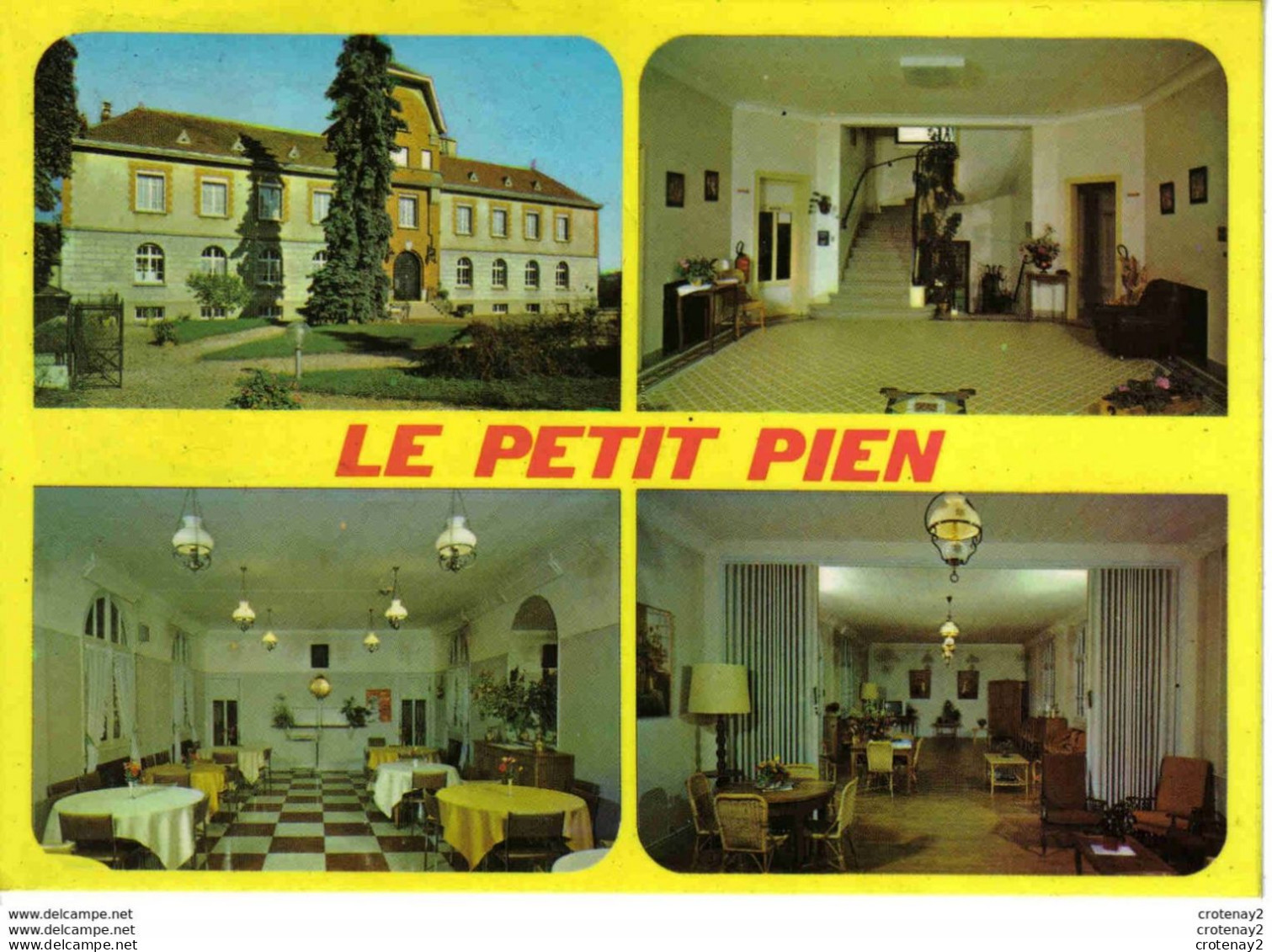 89 SOUGERES SOUS SINOTTE Vers Monéteau " LE PETIT PIEN " N°17221 Maison Repos Caisse Primaire Assurance Maladie - Moneteau