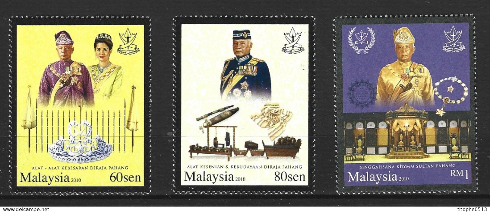 MALAISIE PAHANG. N°118-20 De 2010. Sultan. - Malaysia (1964-...)