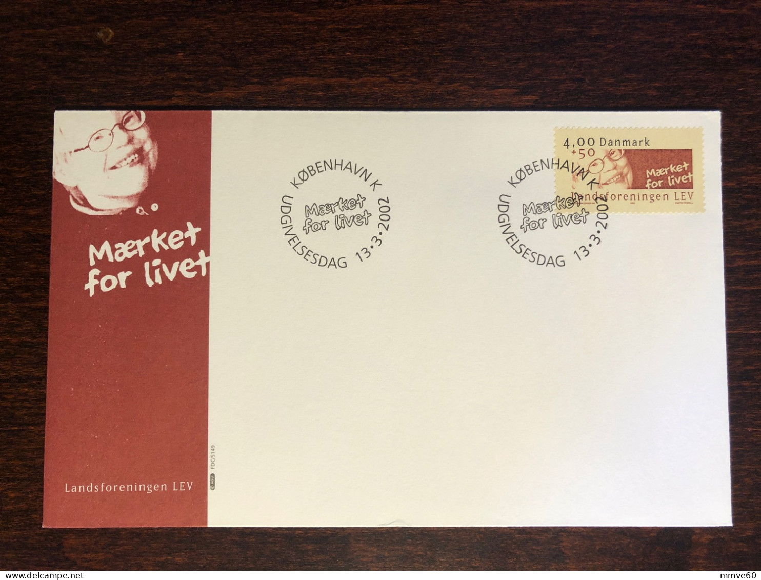 DENMARK FDC COVER 2002 YEAR PSYCHIATRY MENTAL HEALTH MEDICINE STAMPS - FDC