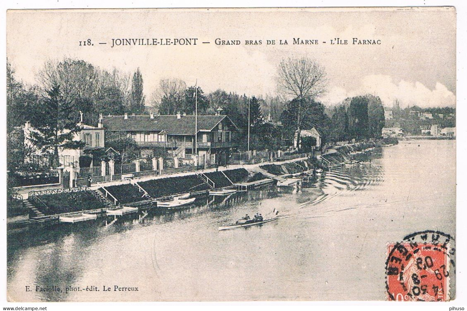 FR-5165  JOINVILLE-LE-PONT : Grand Bras De La Marne - L'Ile Farnac - Joinville Le Pont