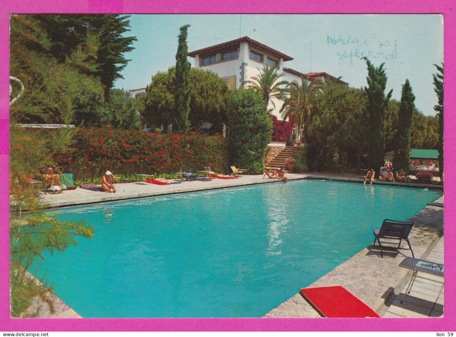 293796 / Spain - Hotel Roger De Flor Lloret De Mar Costa Brava PC 1972 USED  5 Pta General Franco Flamme Distrito-Postal - Lettres & Documents