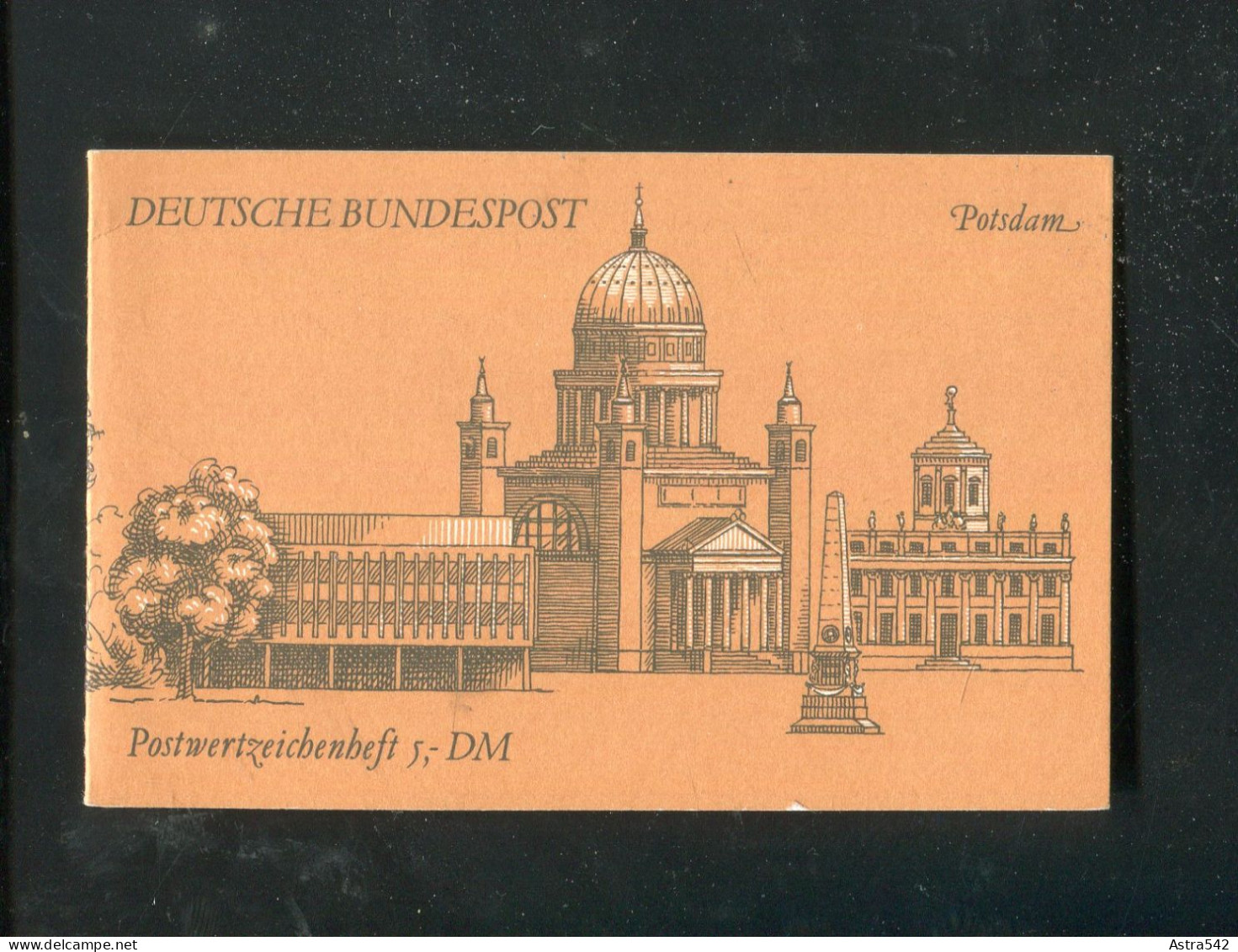 "BUNDESREPUBLIK DEUTSCHLAND" 1991, Markenheftchen Mi. 26b OZ ** (A1210) - 1971-2000