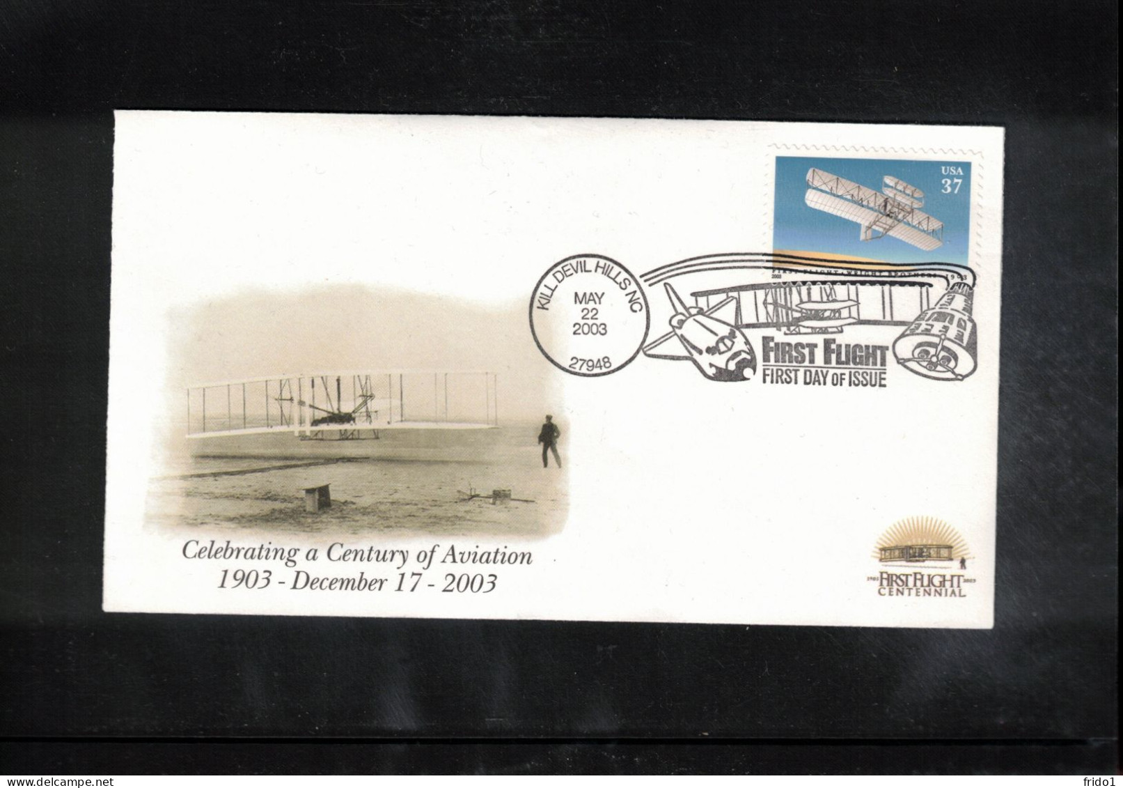 USA 2003 Space / Weltraum Celebrationg A Century Of Aviation Interesting Cover - Verenigde Staten