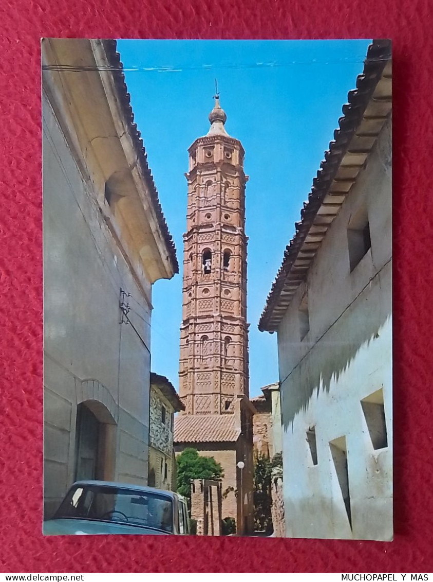 POSTAL POST CARD MUNIESA TERUEL ARAGÓN TORRE PARROQUIAL TOWER TOUR..SPAIN ESPAGNE SPANIEN VER FOTO..CARTE POSTALE... - Teruel