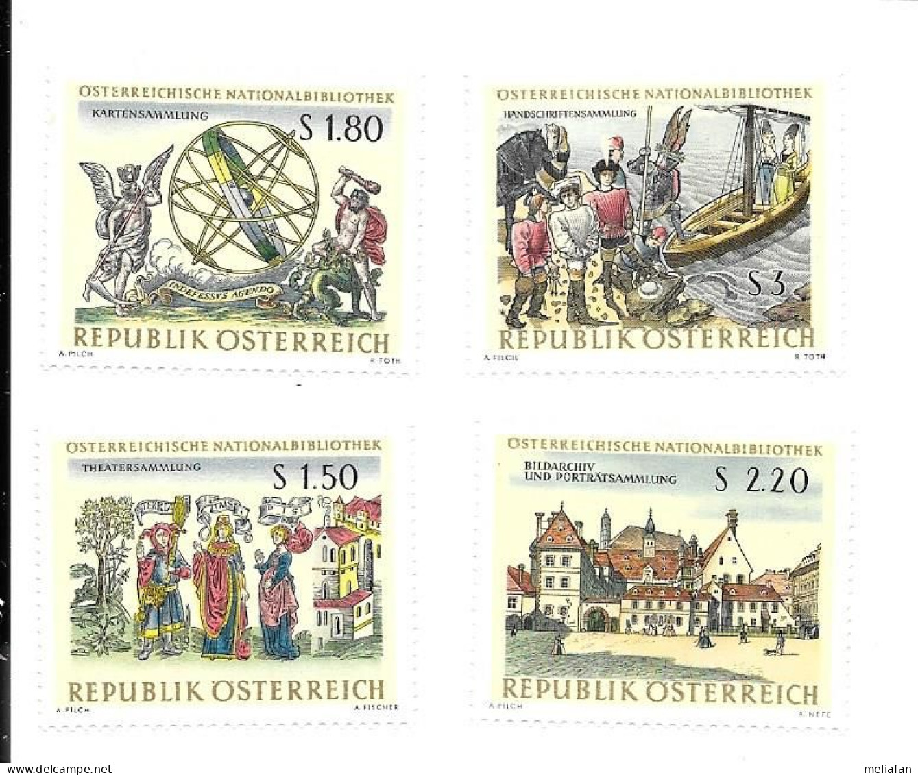 BR92 - TP AUTRICHE - JEUX OLYMPIQUES INNSBRUCK - WIPA 1975 - ALBERTINA... - Unused Stamps