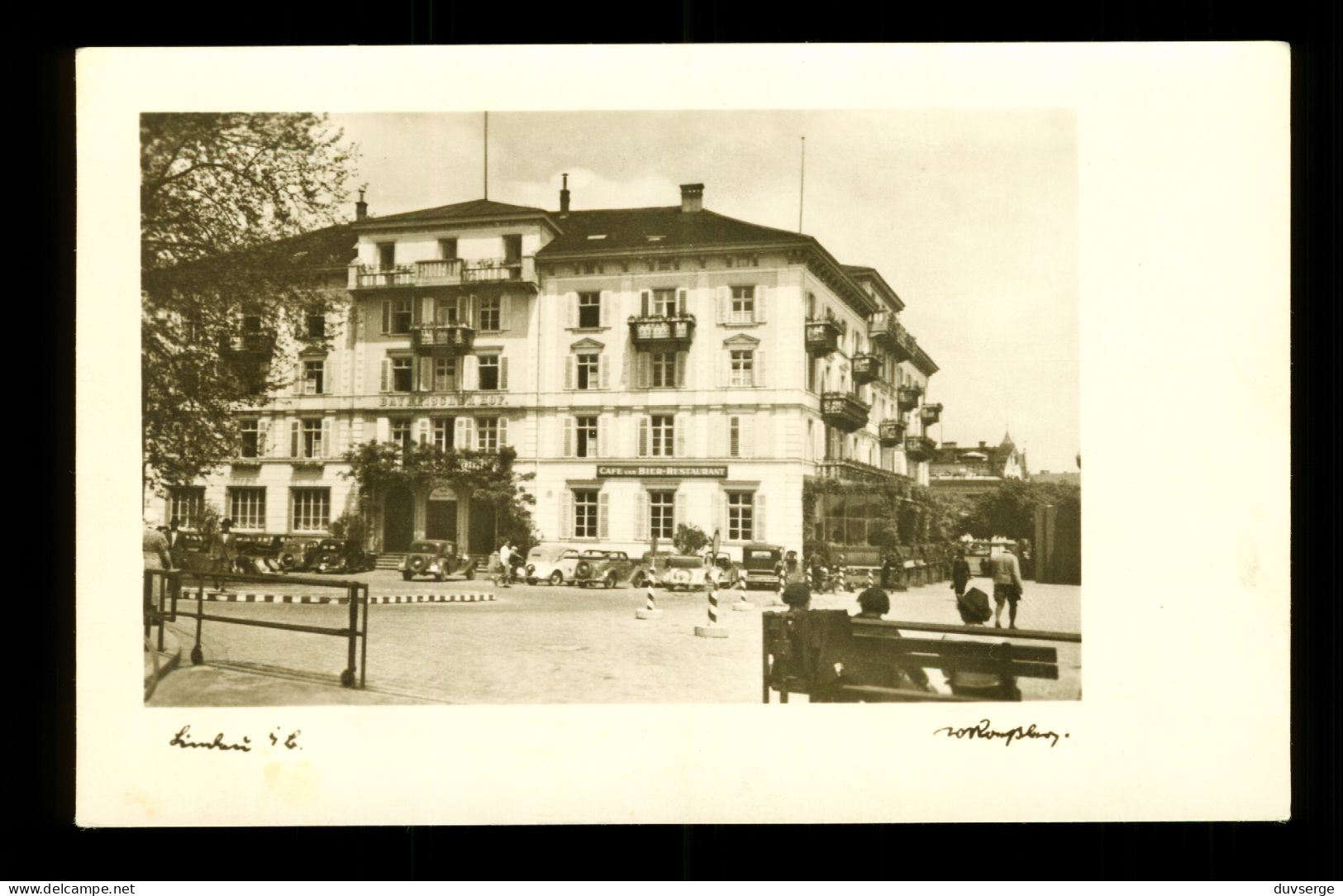Allemagne Deutschland Lindau Im Bodensee Hotel Bayerischer Hof  ( Format 9cm X 14cm ) - Lindau A. Bodensee