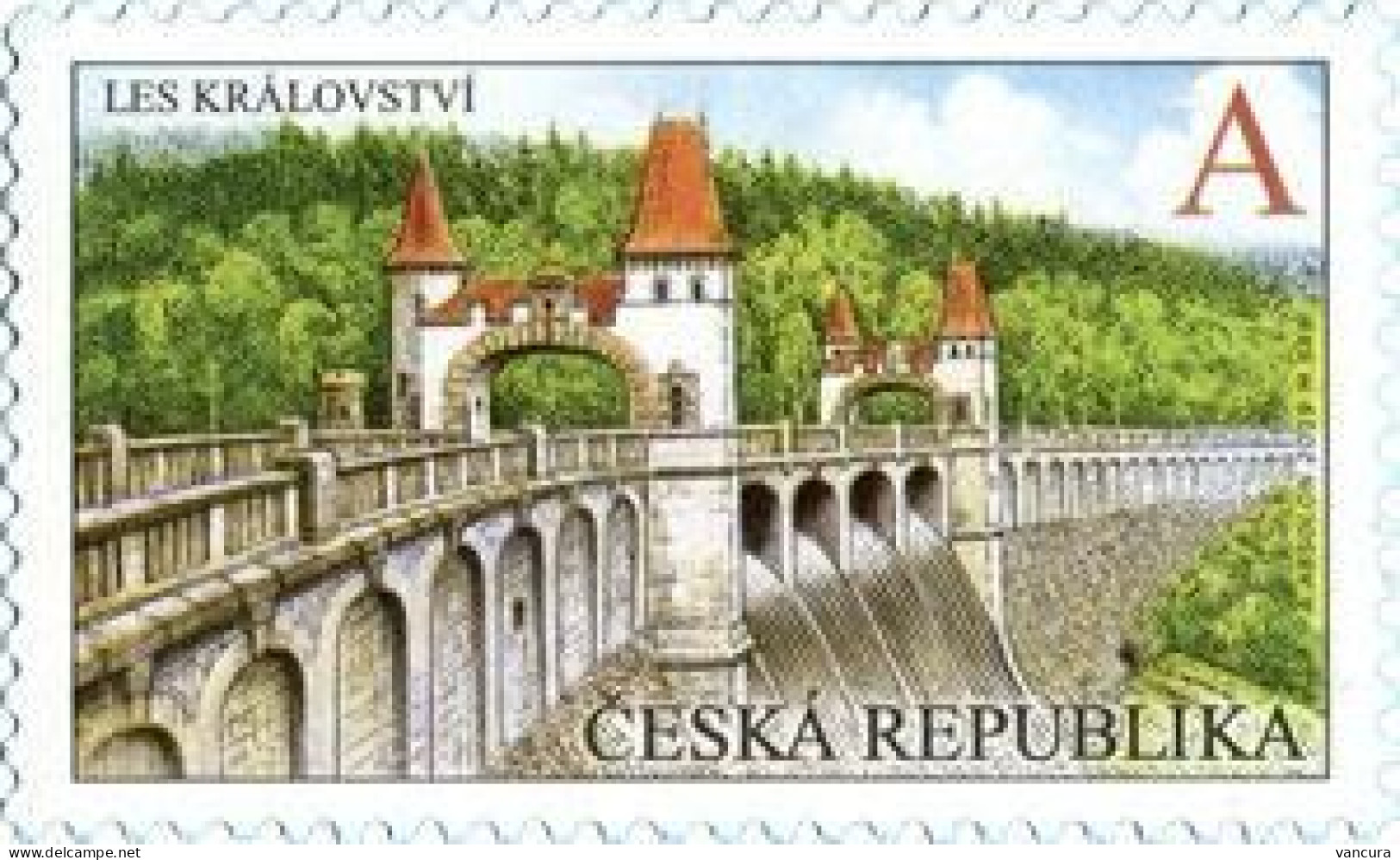 1022 Czech Republic The Les Kralovstvi Dam 2019 - Wasser