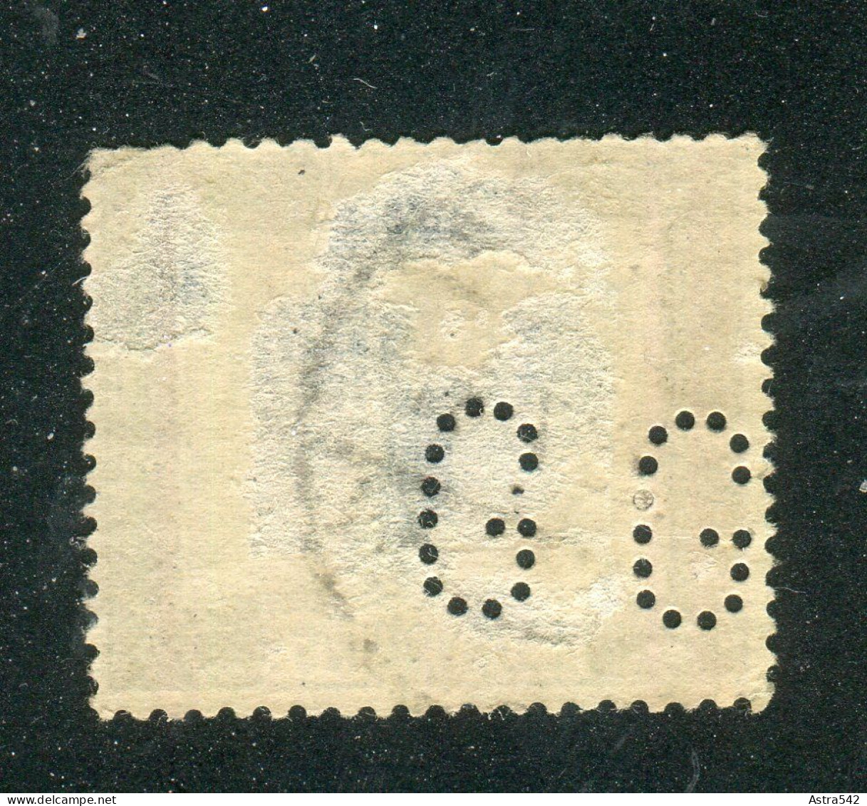"SAARGEBIET" Wert Mit "LOCHUNG/PERFIN" Gestempelt (A1211) - Used Stamps