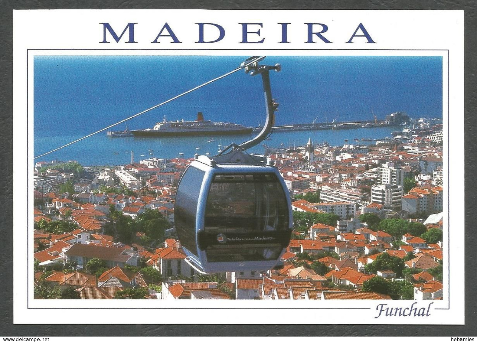 CABLE CAR - FUNCHAL - MADEIRA - PORTUGAL - - Kabelbanen