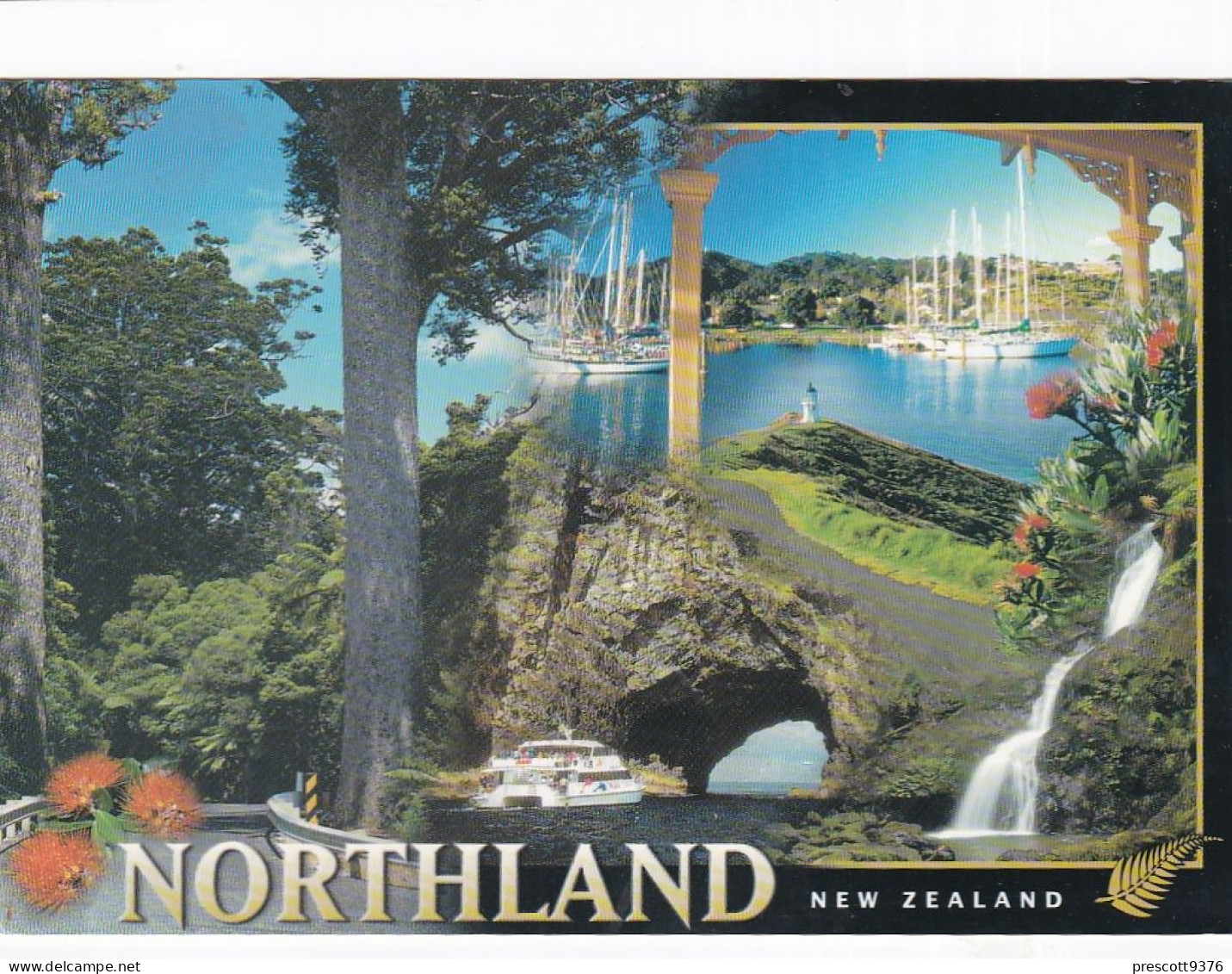 Northland, New Zealand  - Stamped Postcard   - L Size  - LS5 - Nouvelle-Zélande