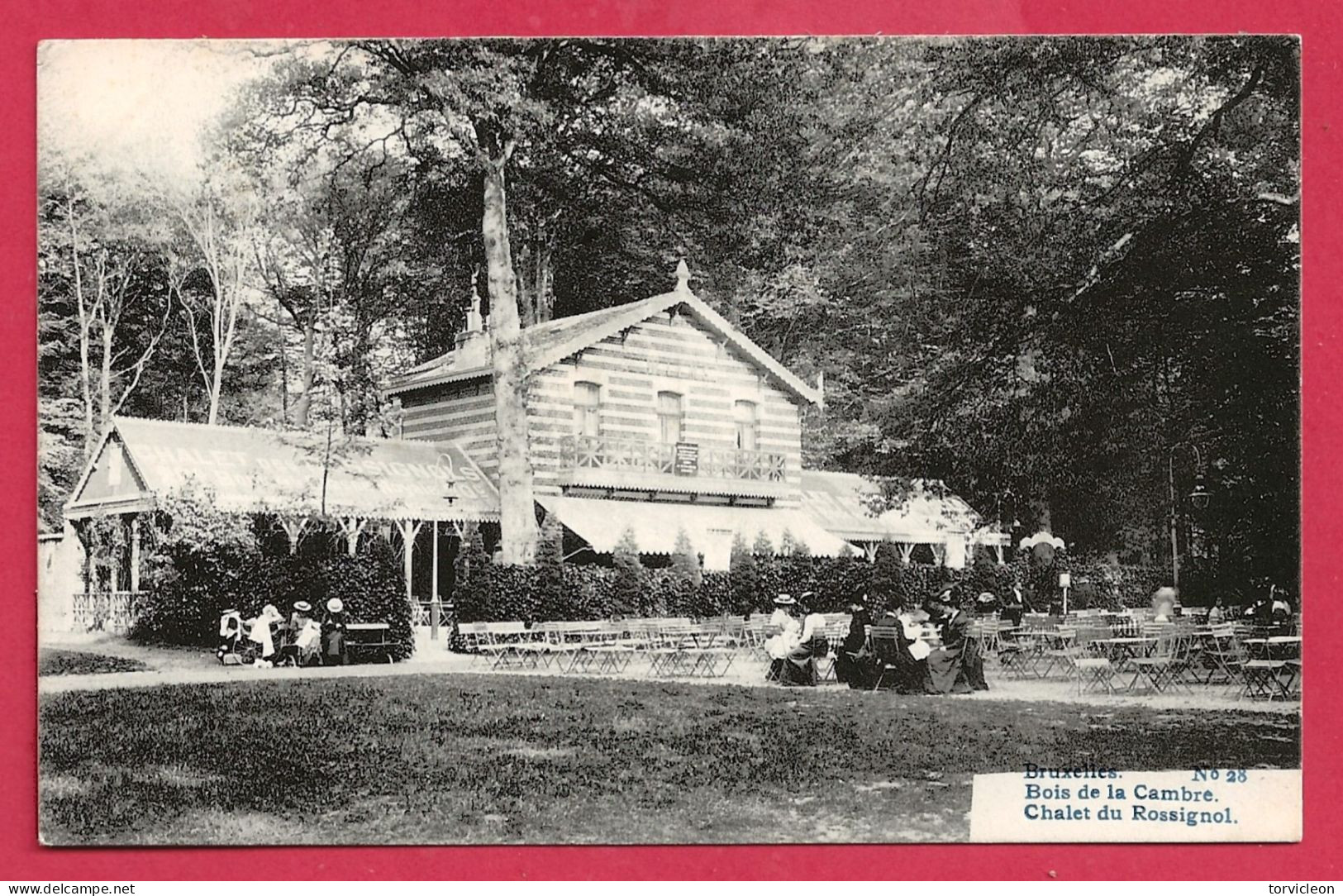 C.P. Bruxelles = Bois  De La Cambre  :  Le  Chalet Rossignol - Brüssel (Stadt)