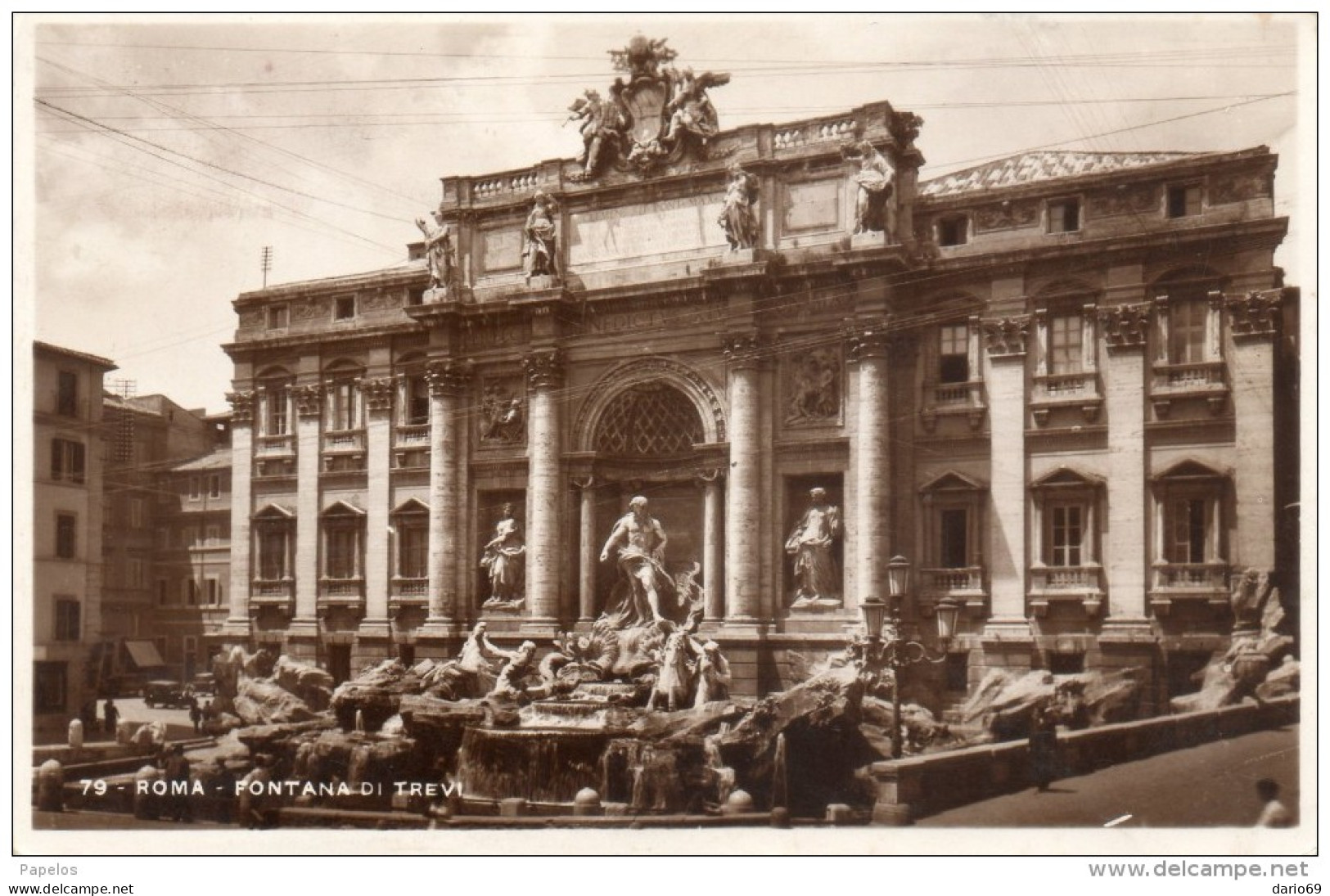 1933 ROMA - Fontana Di Trevi