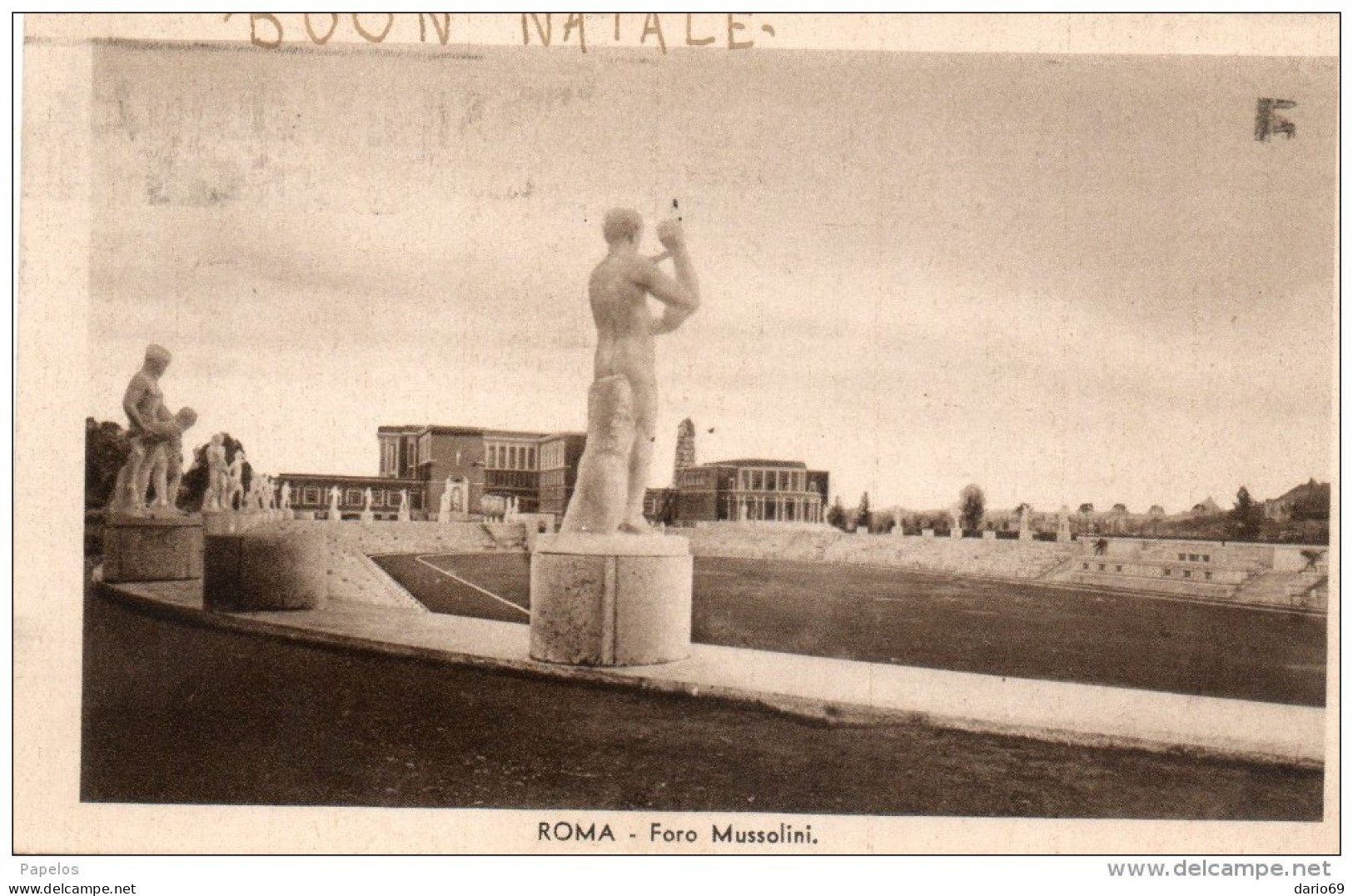 1935  CARTOLINA  CON ANNULLO ROMA - Altri Monumenti, Edifici