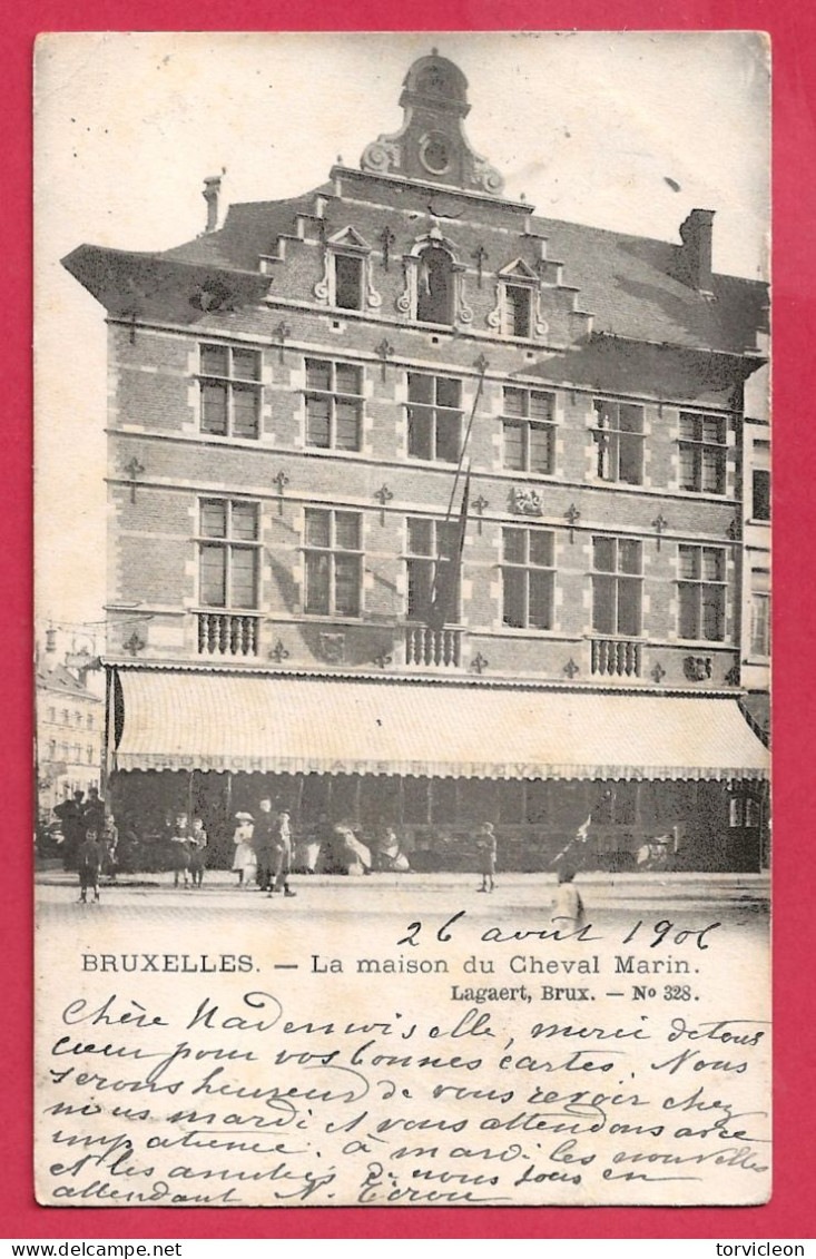 C.P. Bruxelles = La  Maison Du  CHEVAL  MARIN - Brüssel (Stadt)