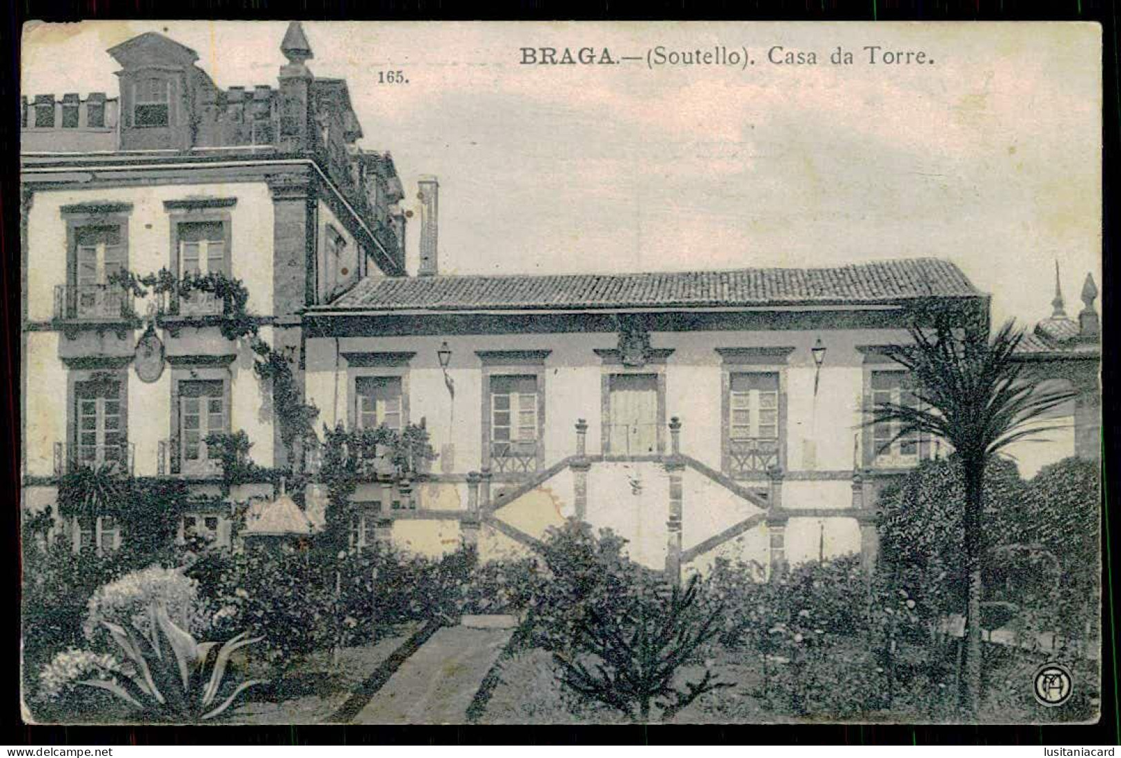 VILA VERDE  -SOUTELO - Casa Da Torre. ( Ed. F. A. Martins Nº 165. ) Carte Postale - Braga