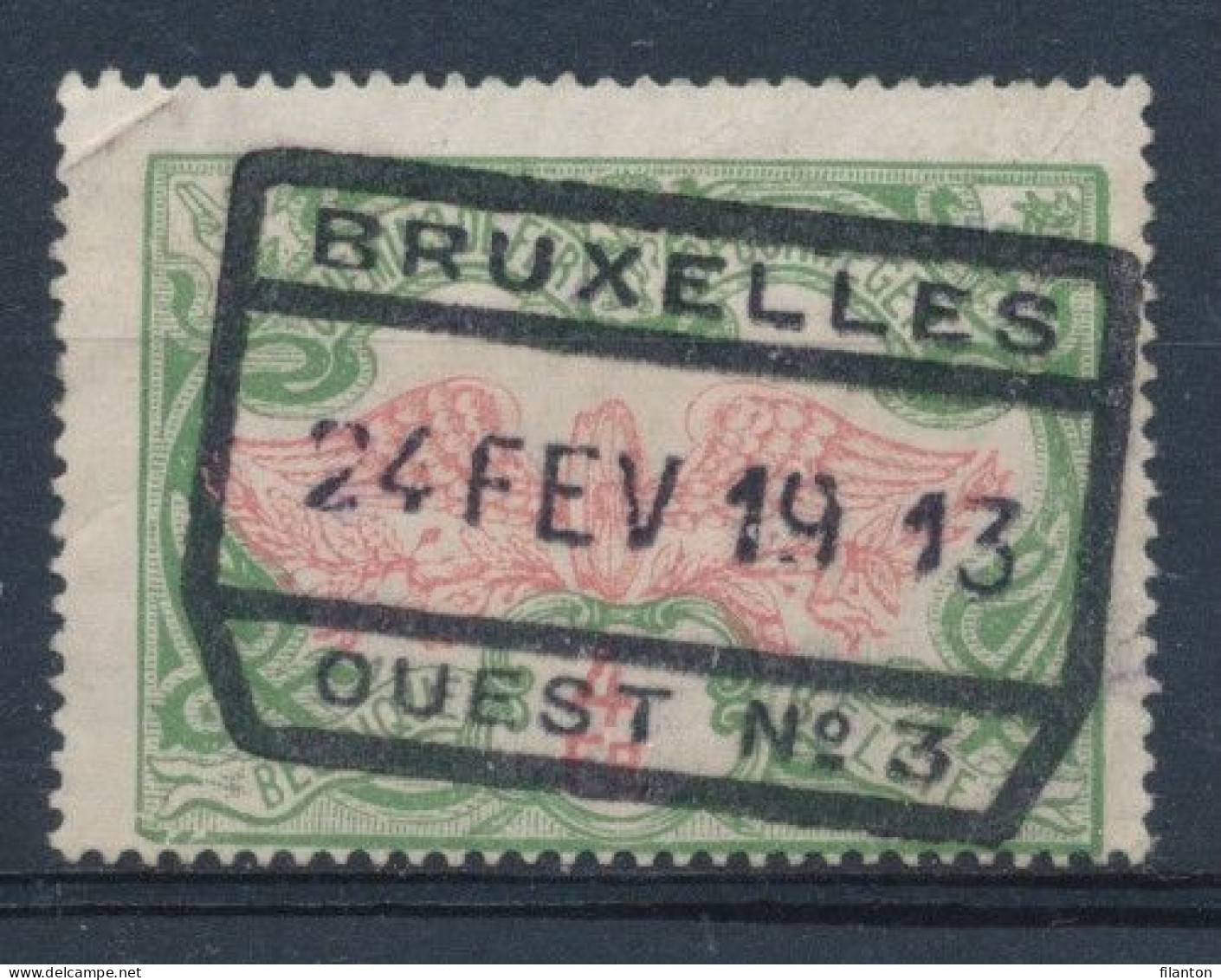 TR  45 - "BRUXELLES-OUEST Nr 3" - (ref. 37.524) - Used