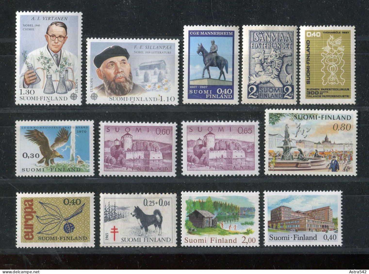 "FINNLAND" Partie Mit Verschiedenen Ausgaben **, Vgl. Fotos (A1219) - Lots & Kiloware (mixtures) - Max. 999 Stamps