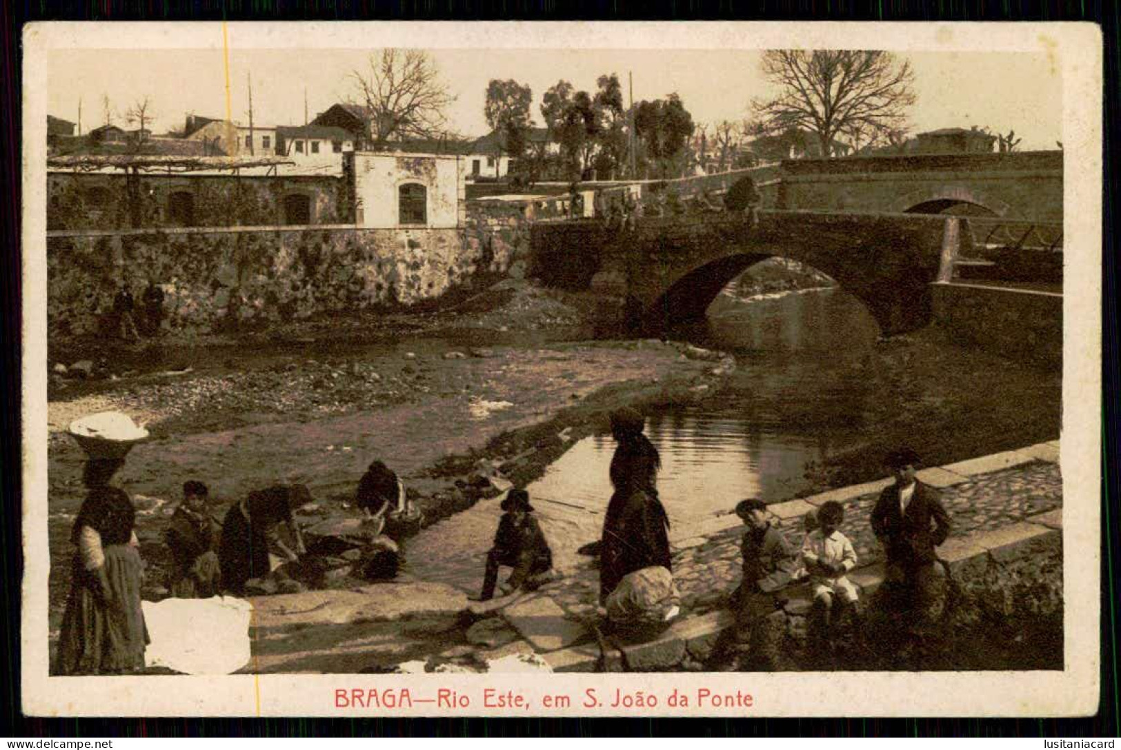 BRAGA - LAVADEIRAS - Rio Este, Em S. João Da Ponte.  Carte Postale - Braga