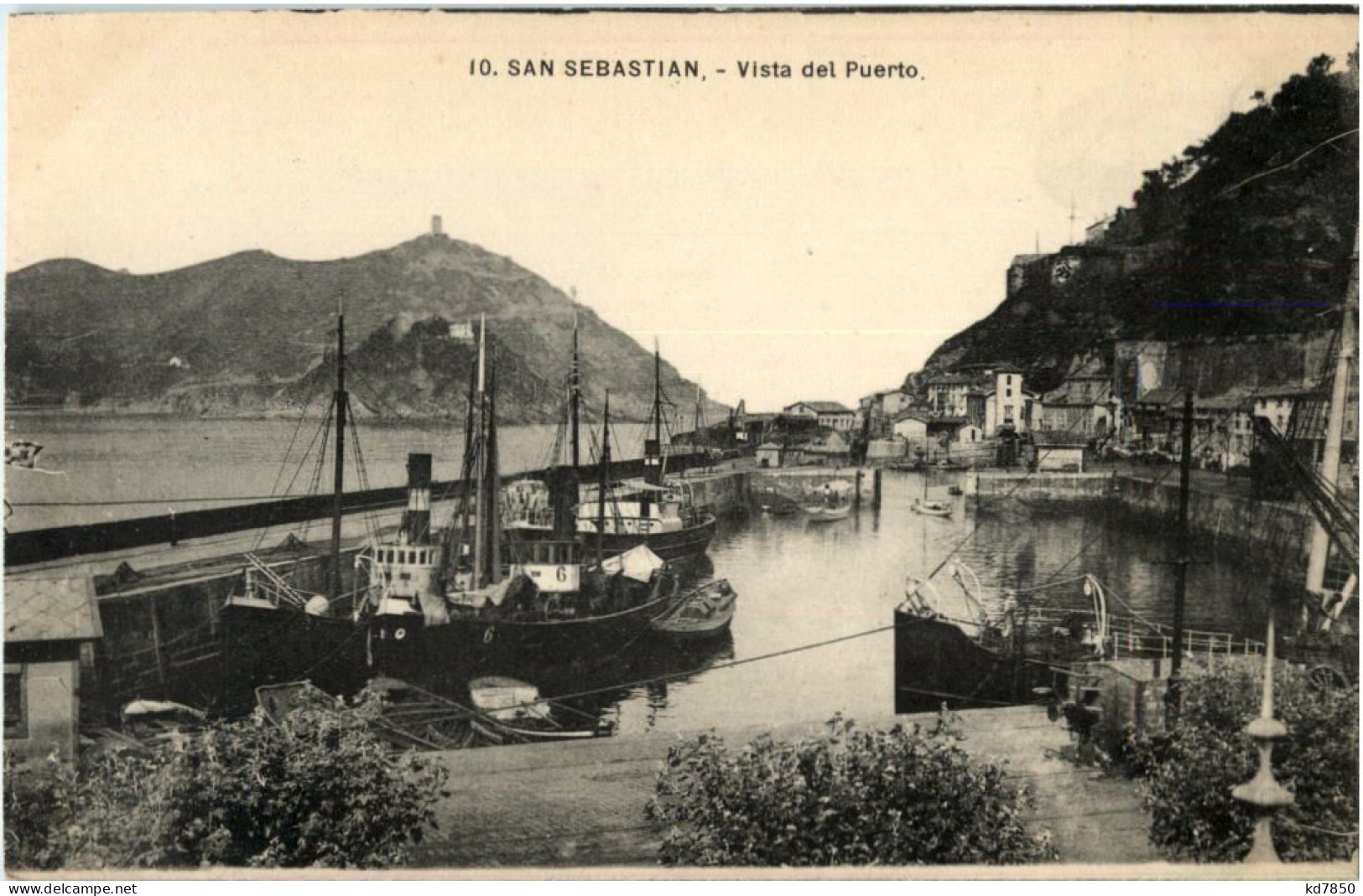 San Sebastian - Vista Del Puerto - Guipúzcoa (San Sebastián)