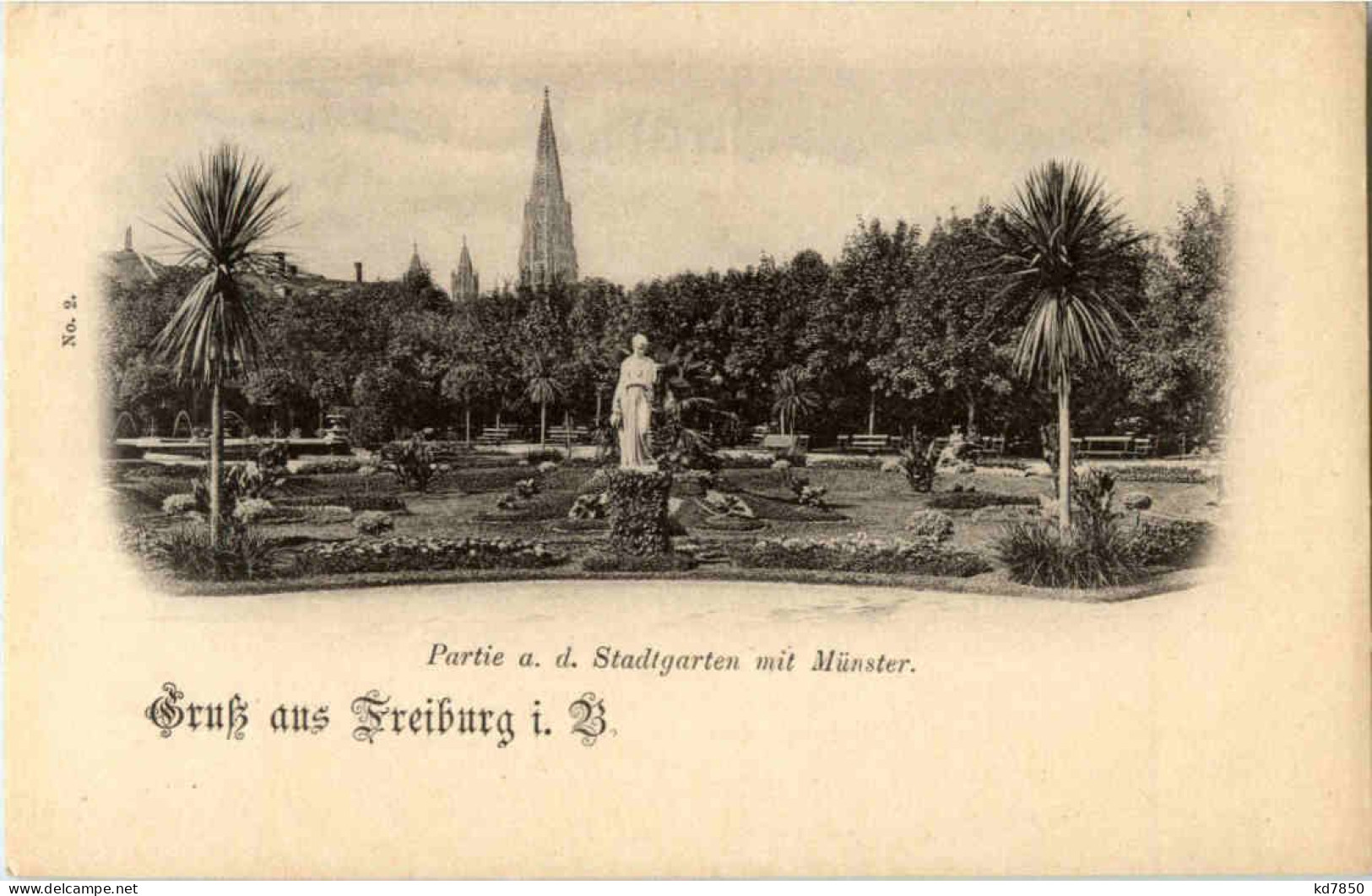 Gruss Aus Freiburg - Stadtgarten - Freiburg I. Br.