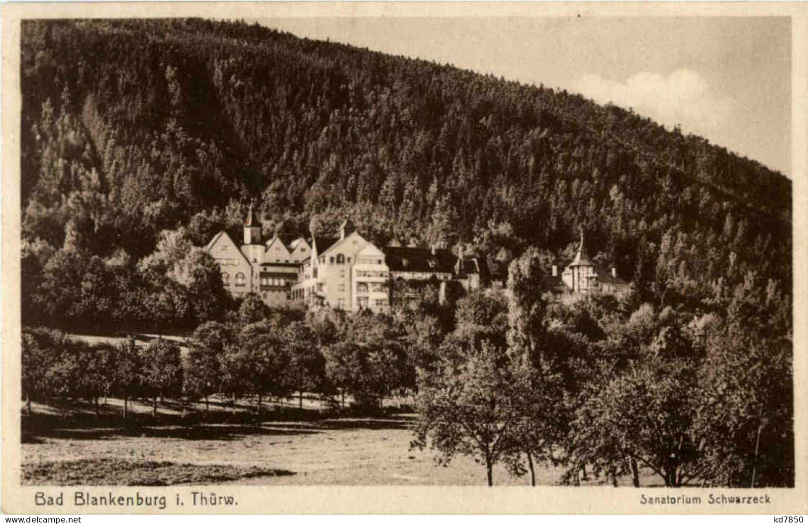 Bad Blankenburg - Sanatorium Schwarzeck - Bad Blankenburg