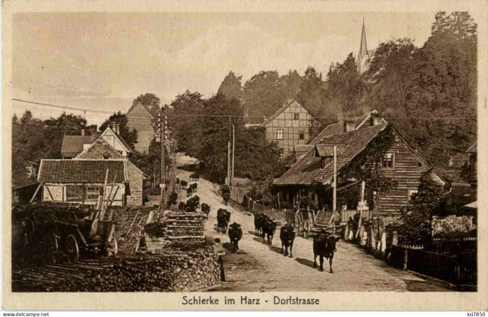 Schierke Im Harz - Dorfstrasse - Wernigerode