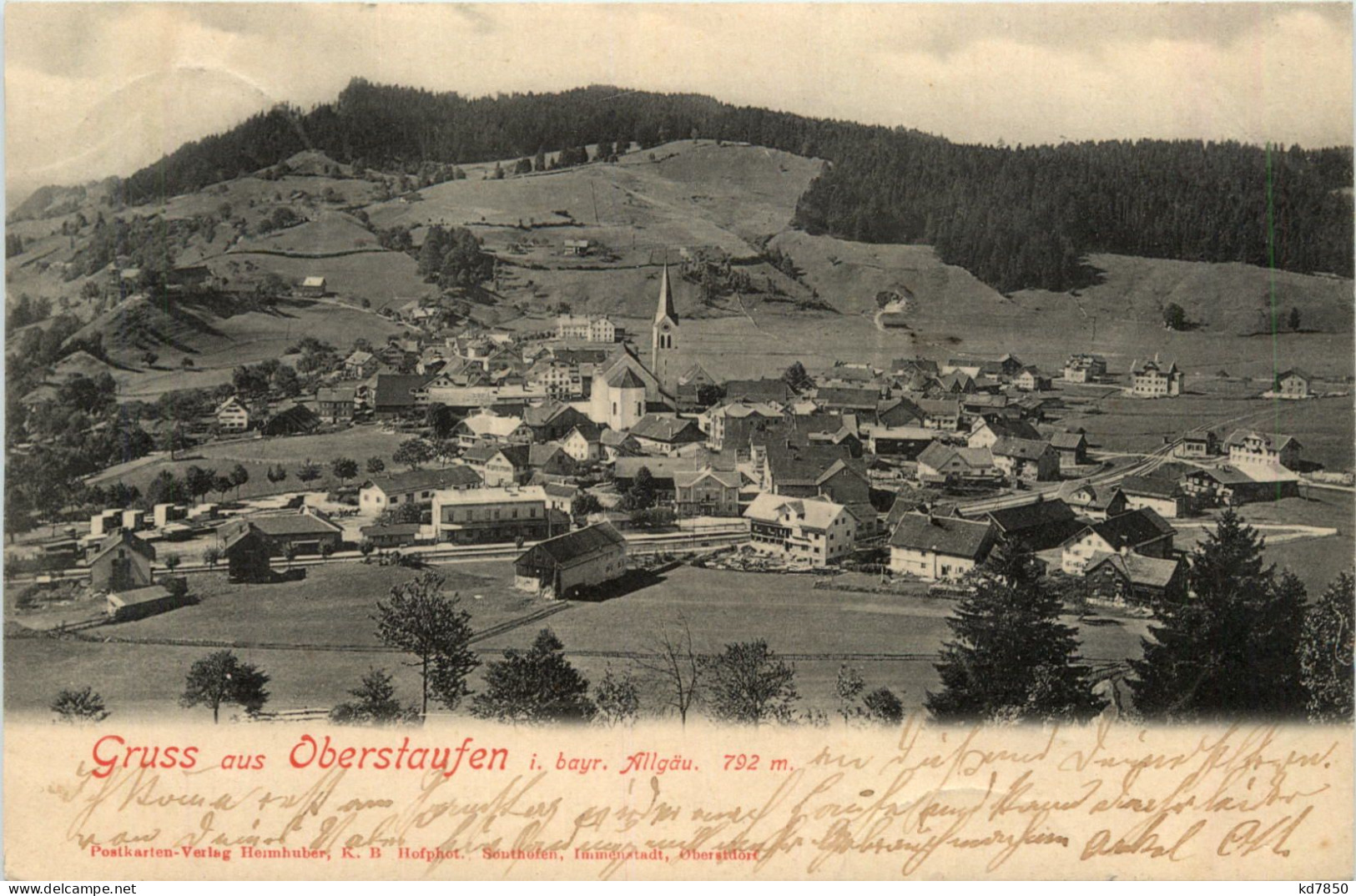 Oberstaufen, Allgäu, Grüsse - Oberstaufen