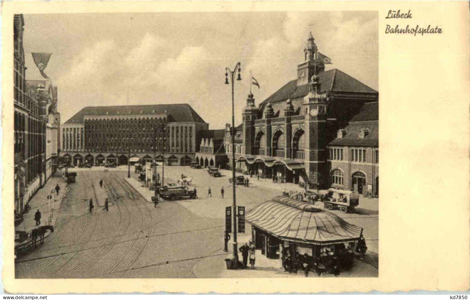 Lübeck - Bahnhofsplatz - Luebeck