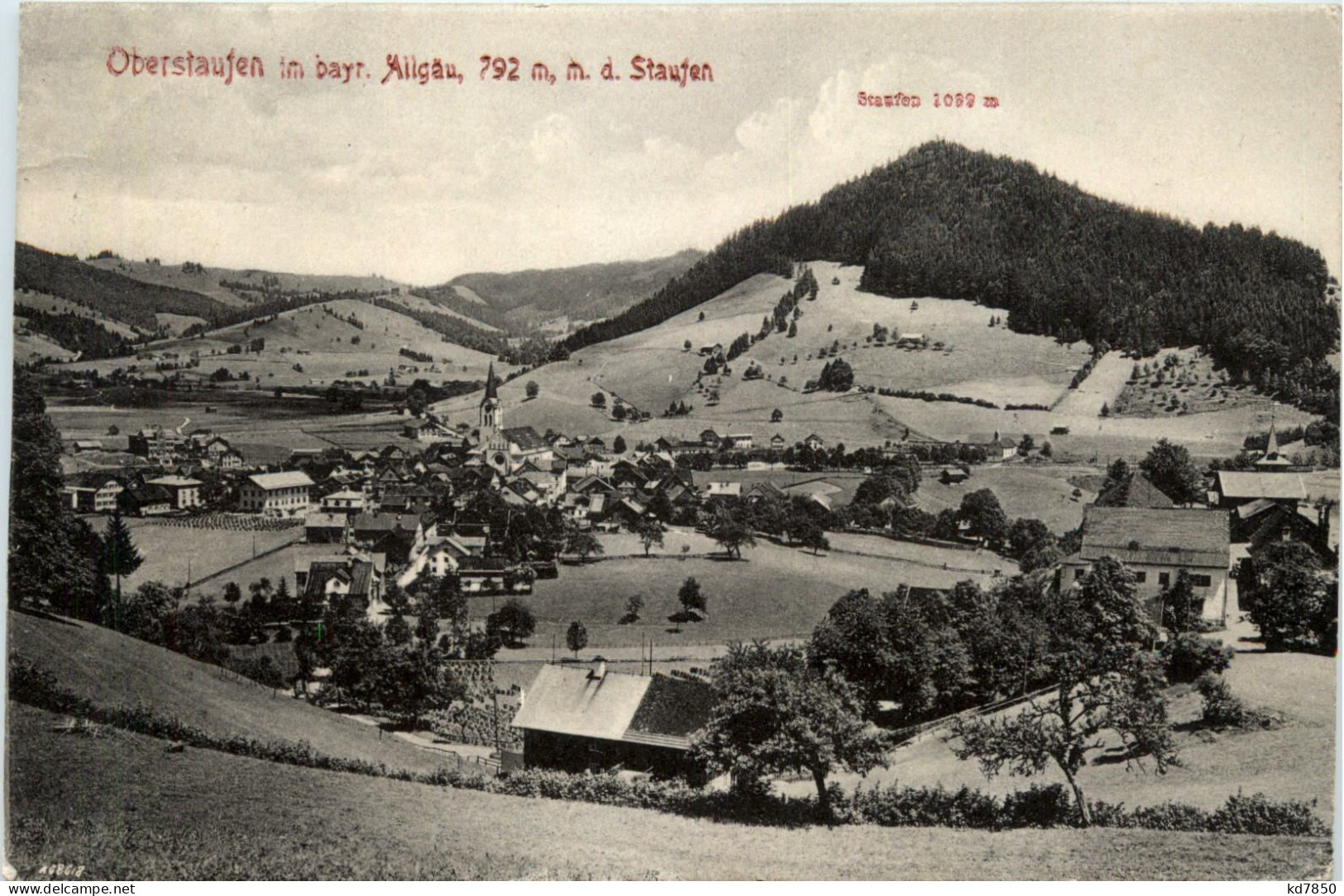 Oberstaufen, Allgäu, - Oberstaufen