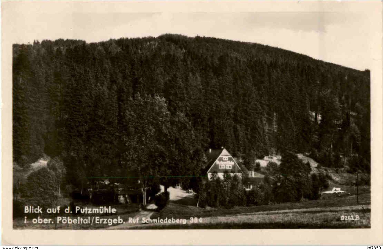 Putzmühle - Pöbeltal - Schmiedeberg - Schmiedeberg (Erzgeb.)