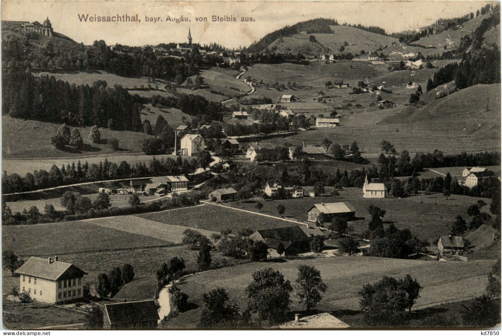 Oberstaufen, Allgäu, Weissachtal Von Steibis Aus - Oberstaufen