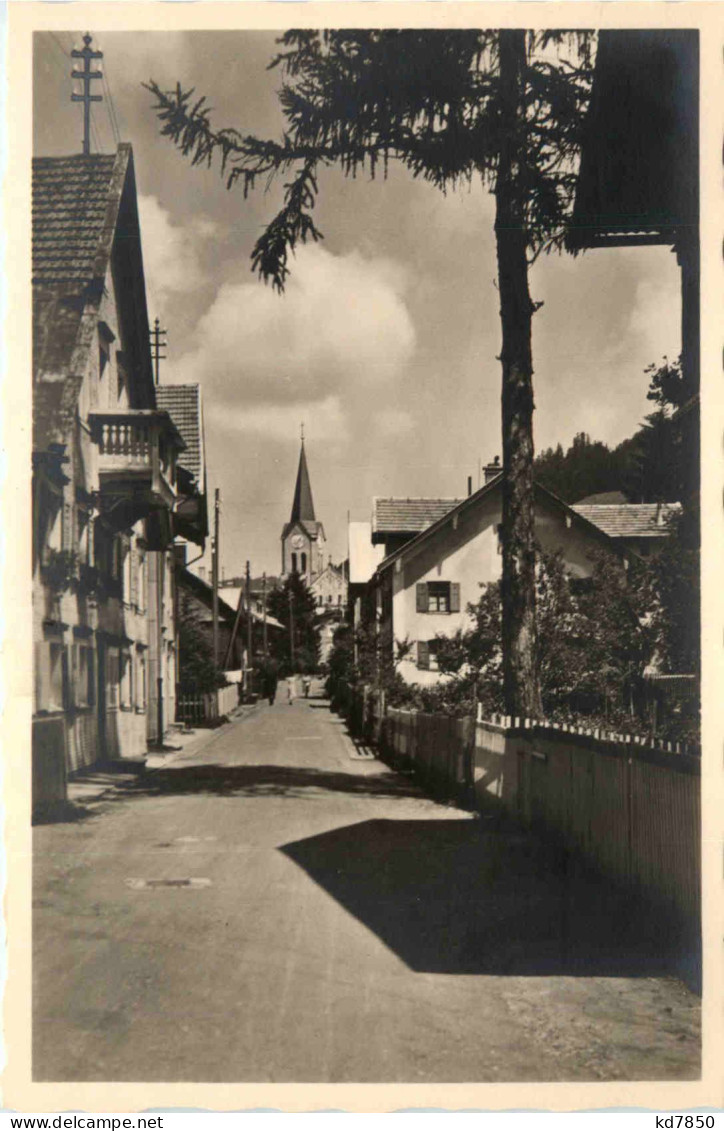 Allgäu, Oberstaufen, Schlossstrasse - Oberstaufen