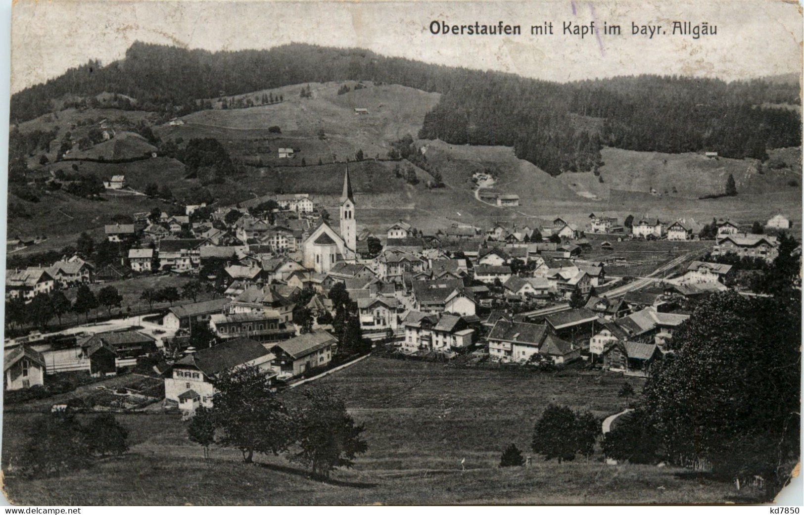 Oberstaufen, Allgäu, Mit Kapf - Oberstaufen