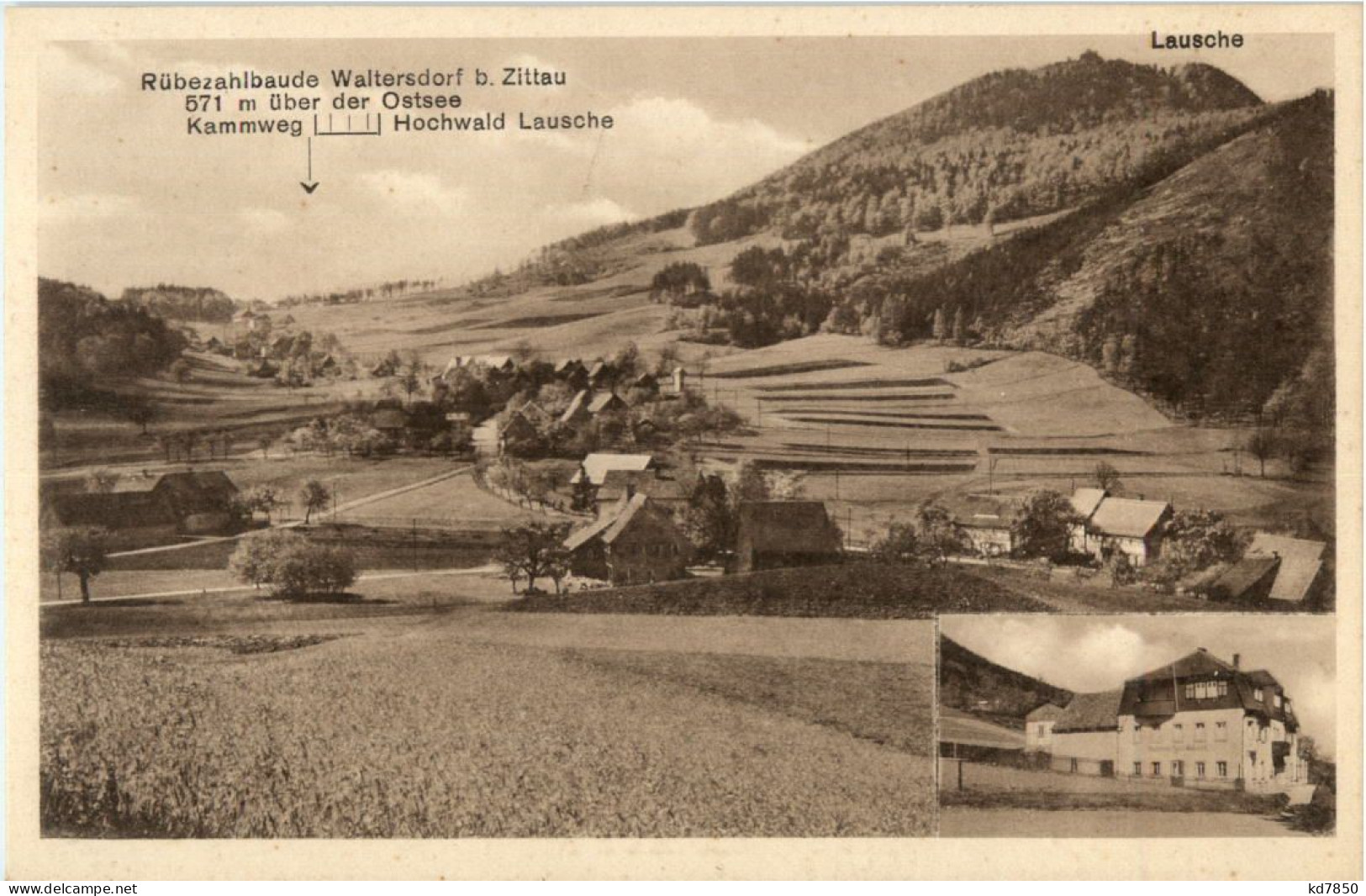 Waltersdorf Bei Zittau - Rübezahlbaude - Goerlitz