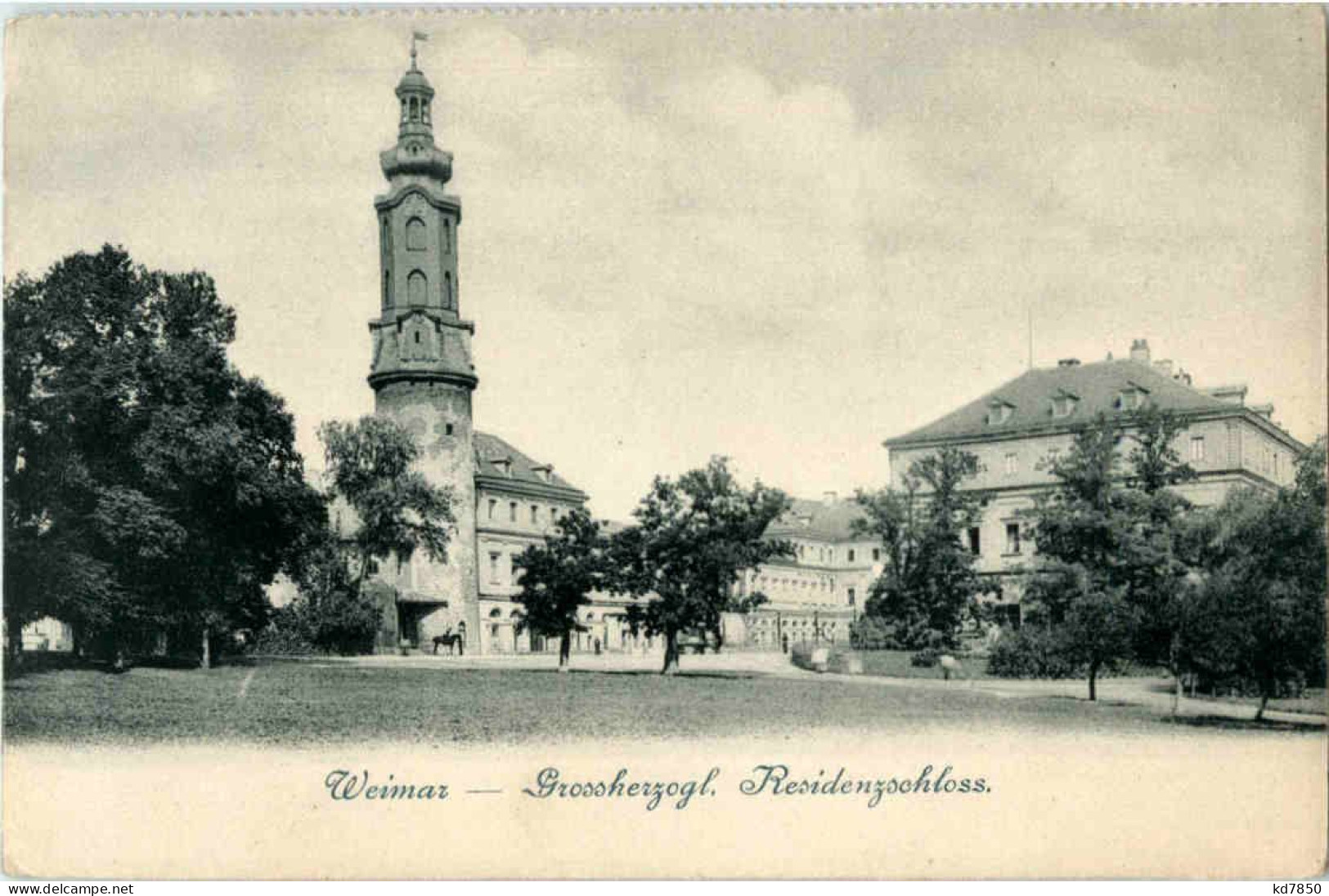 Weimar - Grossherzogl. Residenzschloss - Weimar