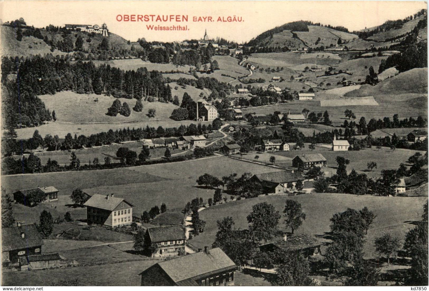 Oberstaufen, Allgäu, Weissachtal - Oberstaufen