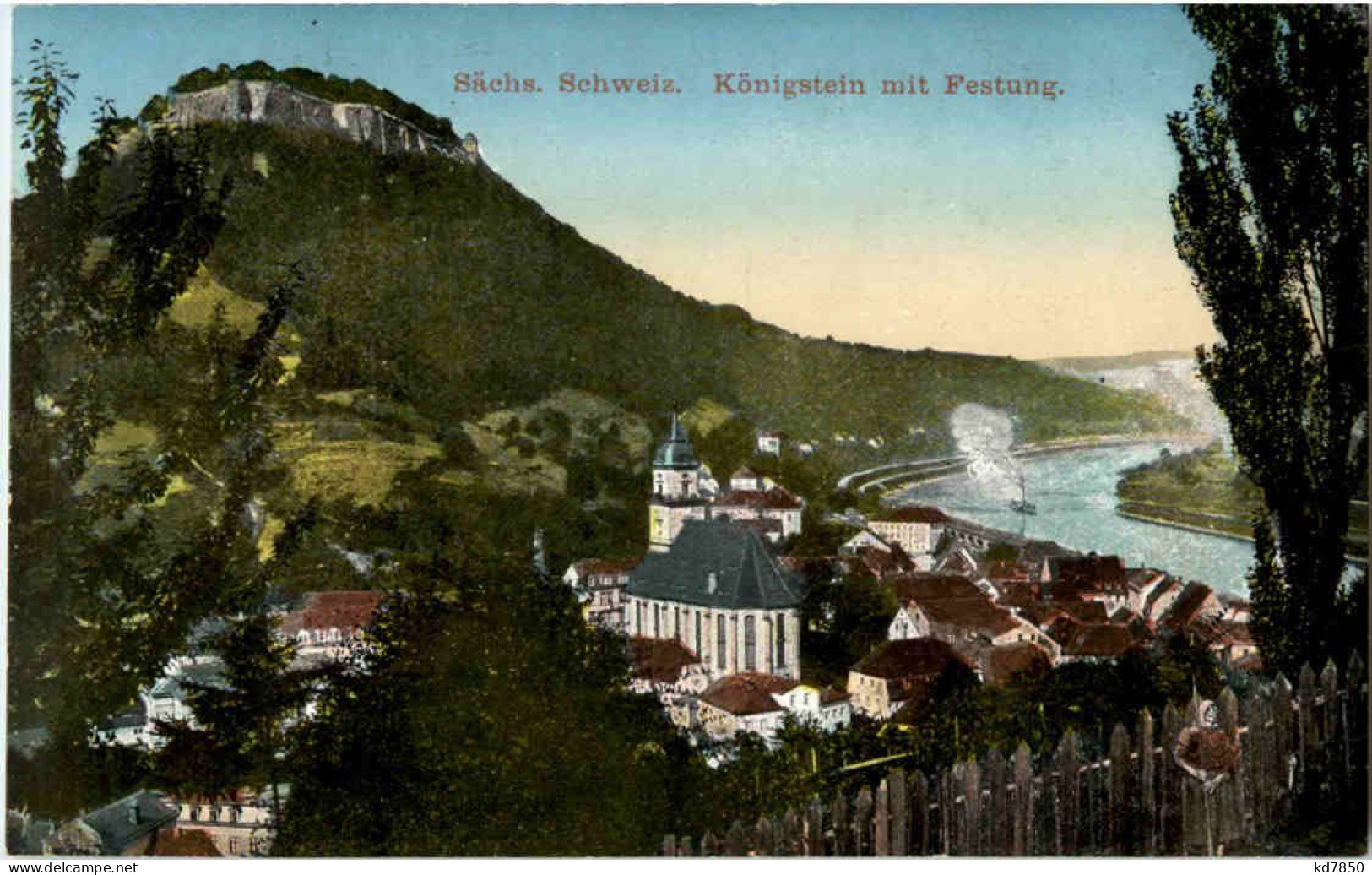 Königstein - Koenigstein (Saechs. Schw.)