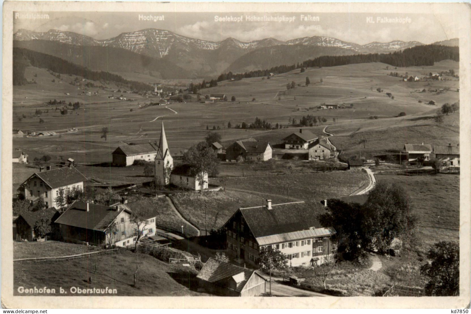 Oberstaufen, Allgäu, Genhofen - Oberstaufen