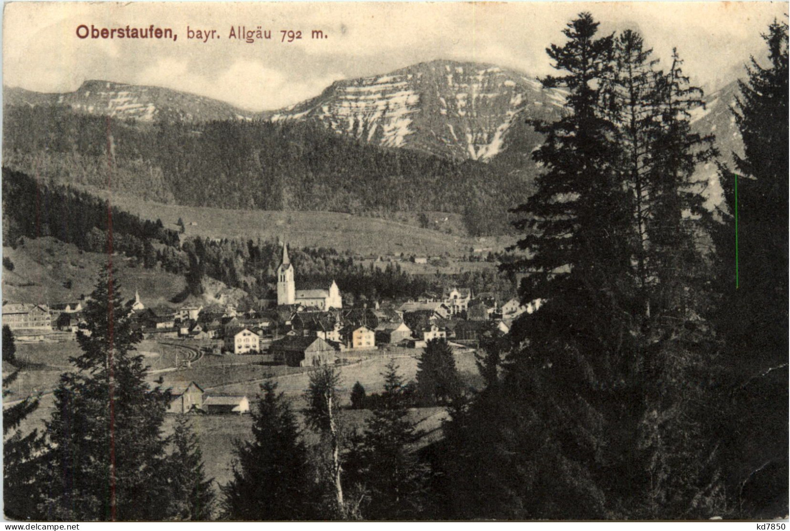 Oberstaufen, Allgäu, - Oberstaufen